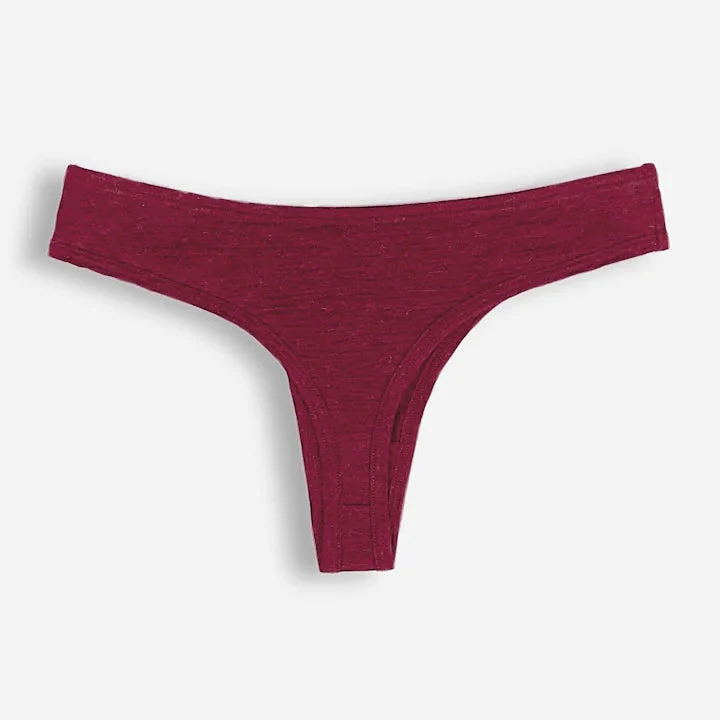 10 Pack Bundle - Women's Alpaca Wool Thong: 160 Ultralight - Image 25