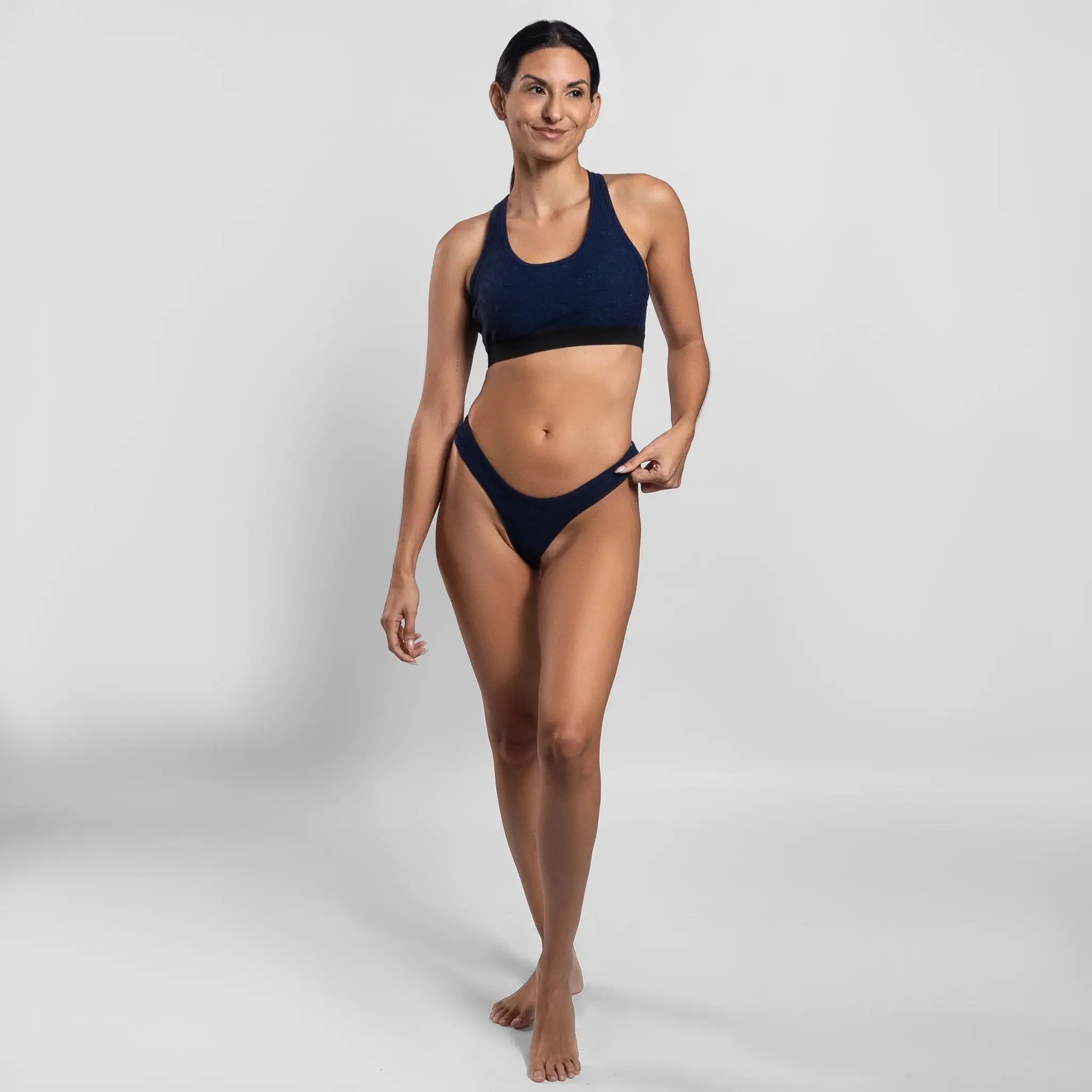 10 Pack Bundle - Women's Alpaca Wool Thong: 160 Ultralight - Image 5