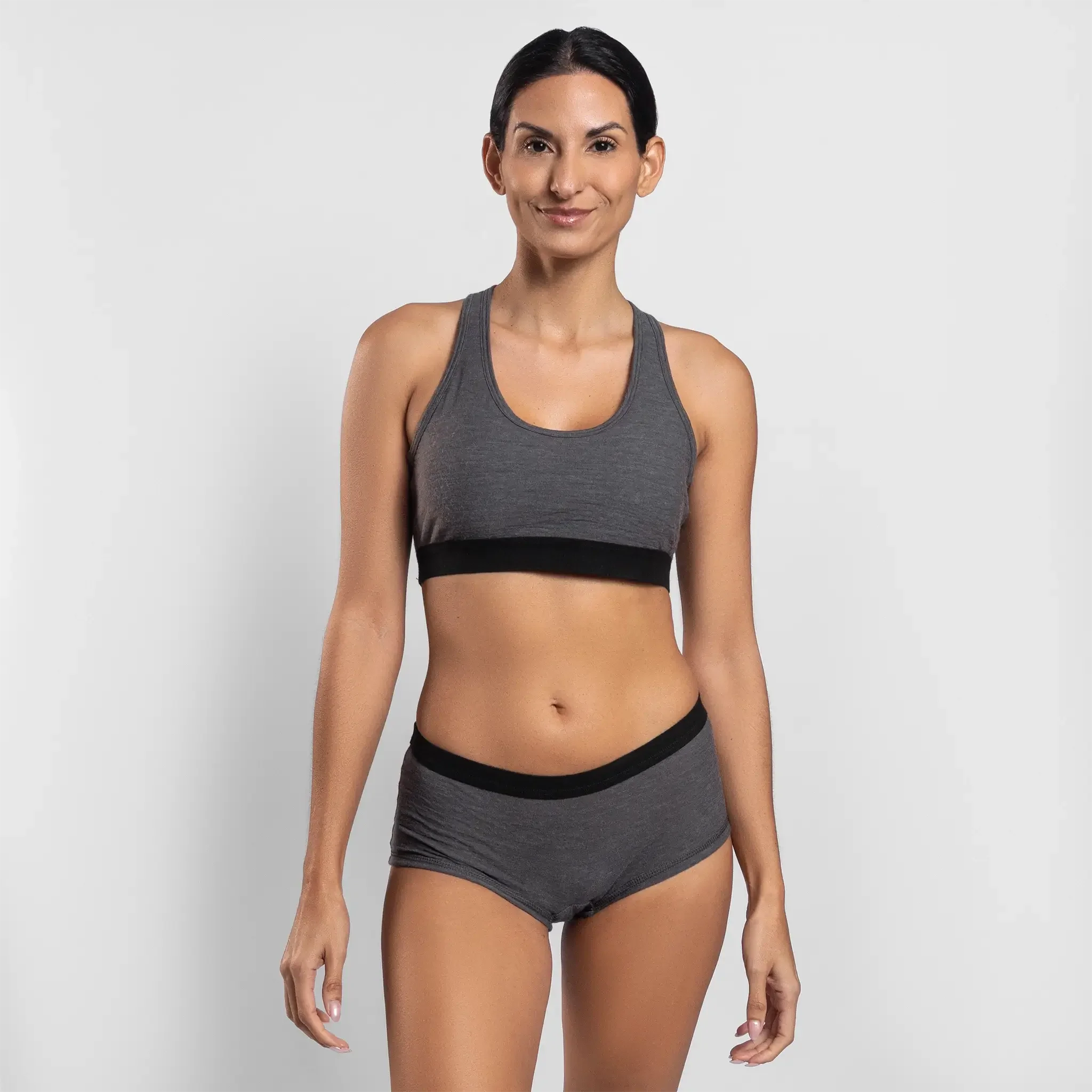 3 Pack Bundle - Women's Alpaca Wool Sports Bra: 160 Ultralight - Image 13