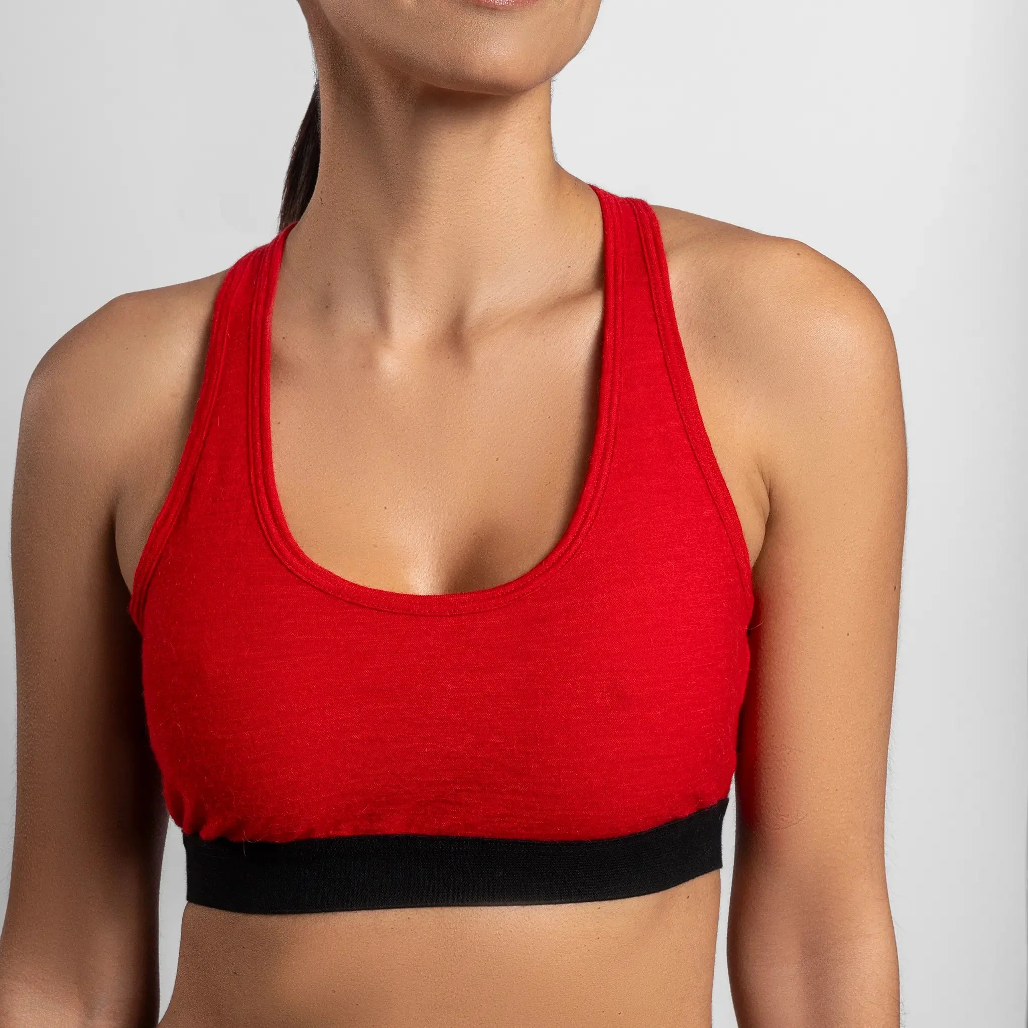 3 Pack Bundle - Women's Alpaca Wool Sports Bra: 160 Ultralight - Image 24