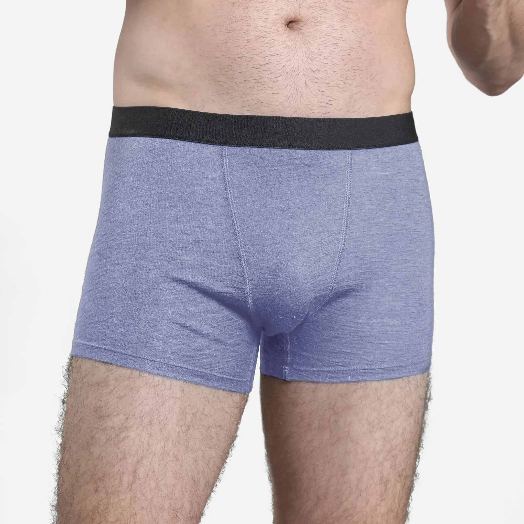 3 Pack Bundle - Men's Alpaca Wool Boxer Briefs: 160 Ultralight - Image 25