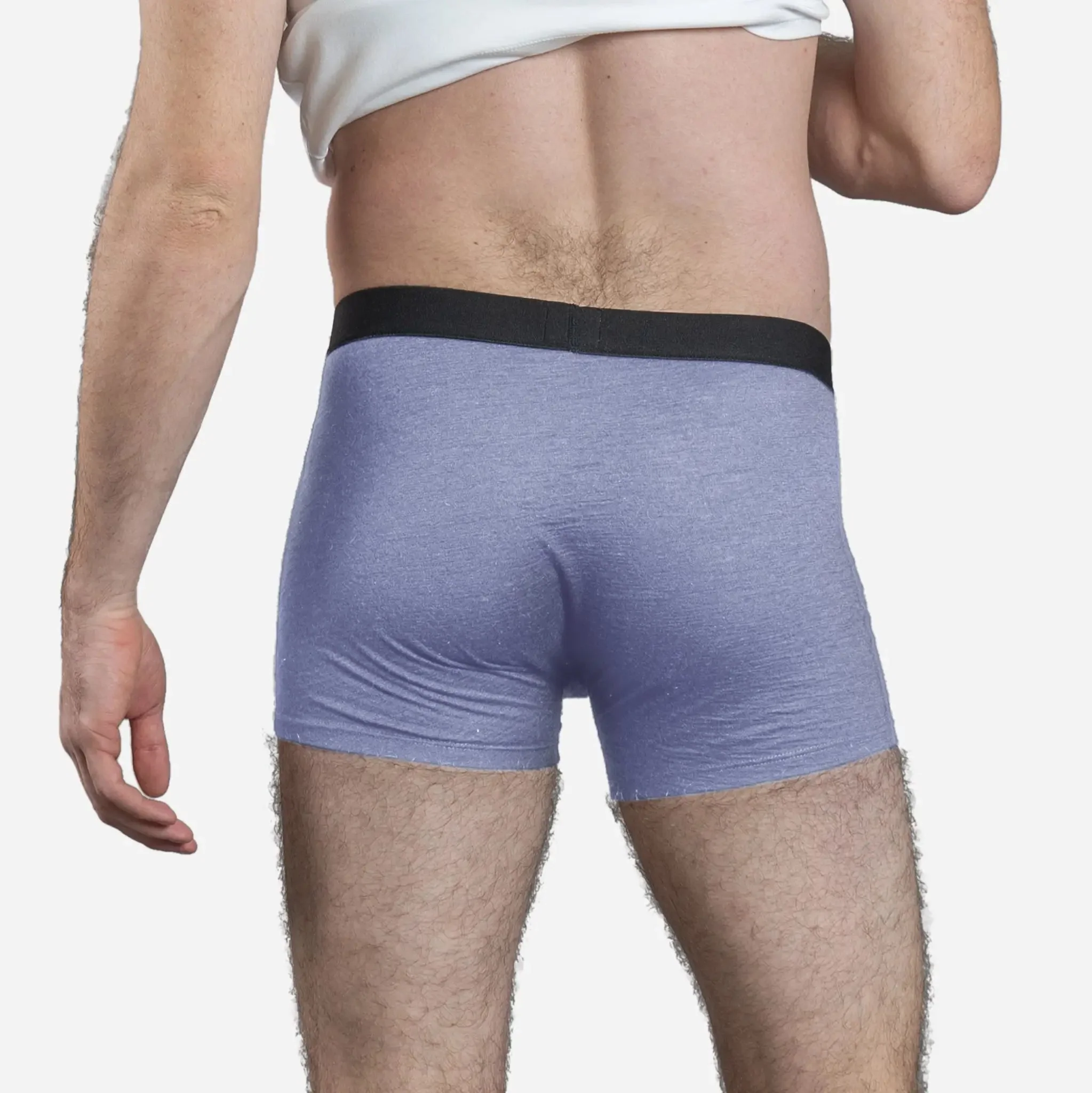 3 Pack Bundle - Men's Alpaca Wool Boxer Briefs: 160 Ultralight - Image 26