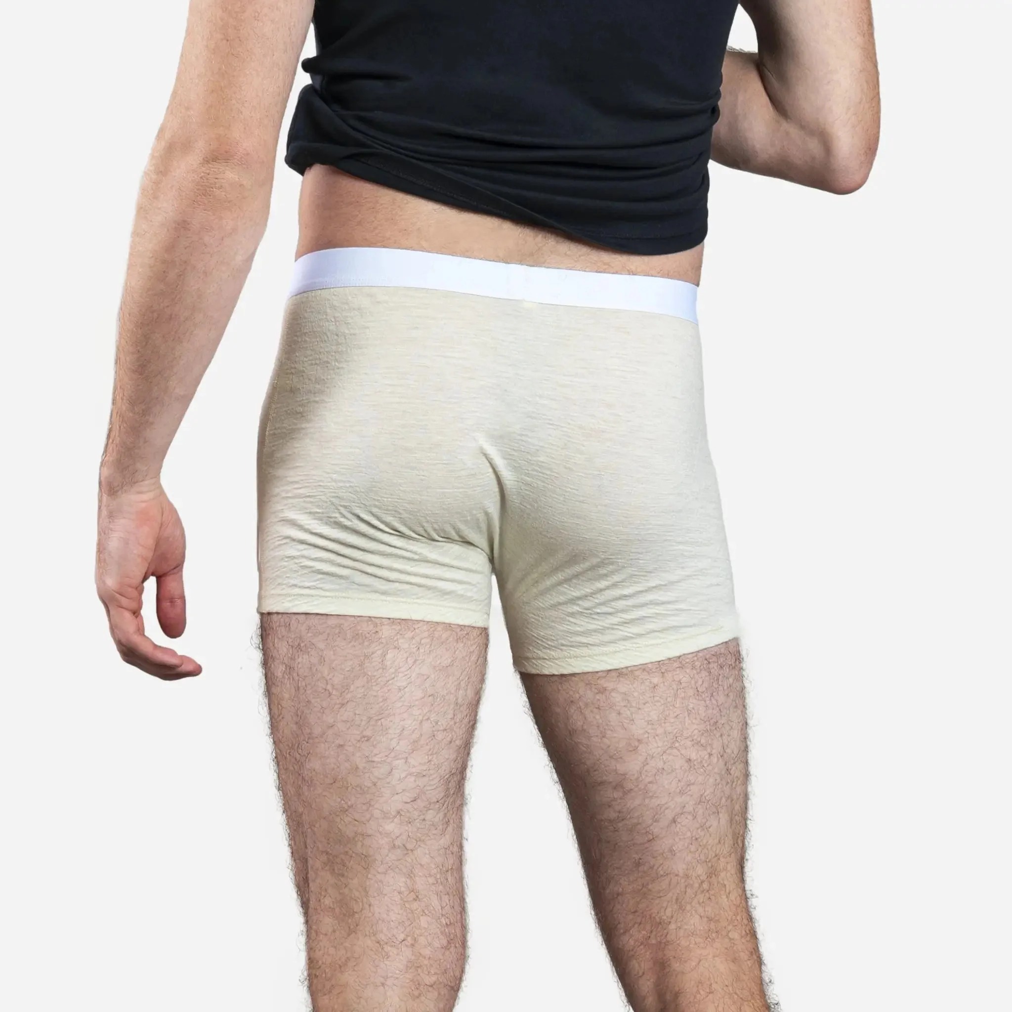 3 Pack Bundle - Men's Alpaca Wool Boxer Briefs: 160 Ultralight - Image 23