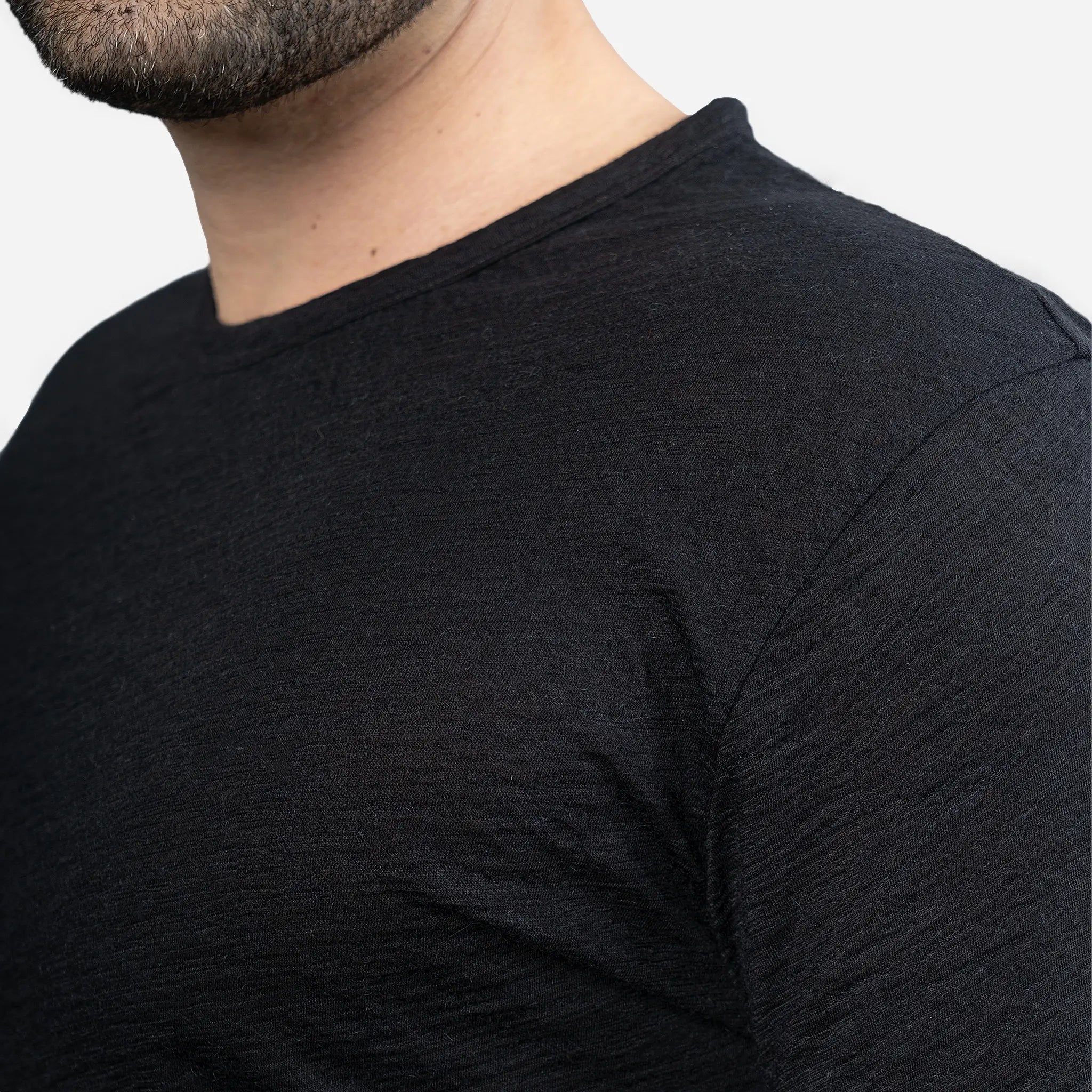 5 Pack Bundle - Men's Alpaca Wool Long Sleeve T-Shirt: 160 Ultralight - Image 27