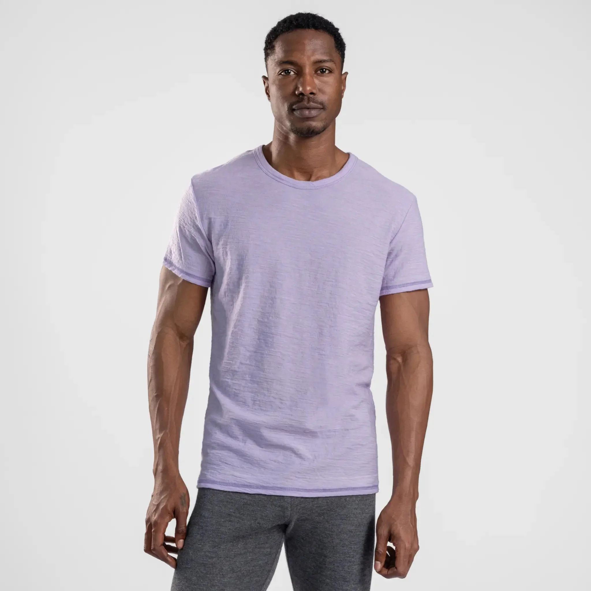 3 Pack Bundle - Men's Alpaca Wool T-Shirt: 160 Ultralight Crew Neck - Image 43