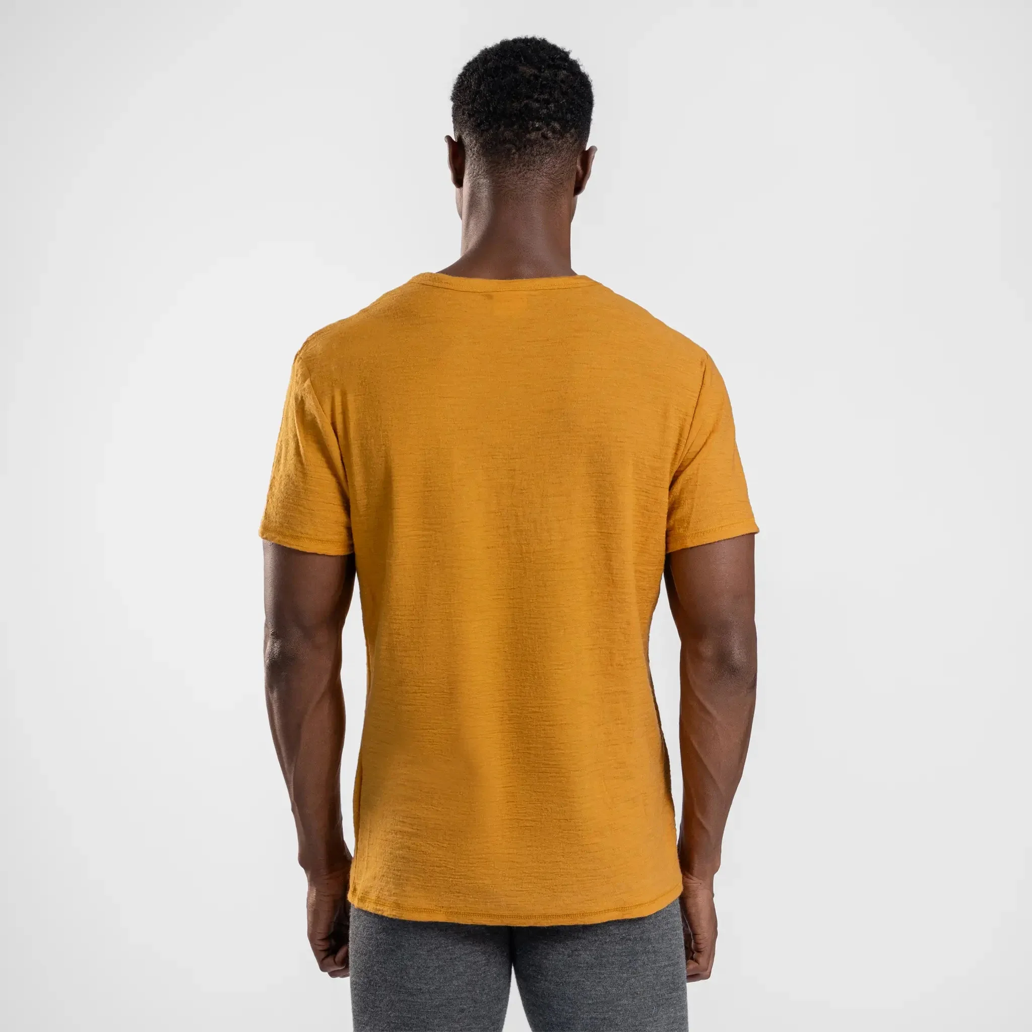 3 Pack Bundle - Men's Alpaca Wool T-Shirt: 160 Ultralight Crew Neck - Image 60