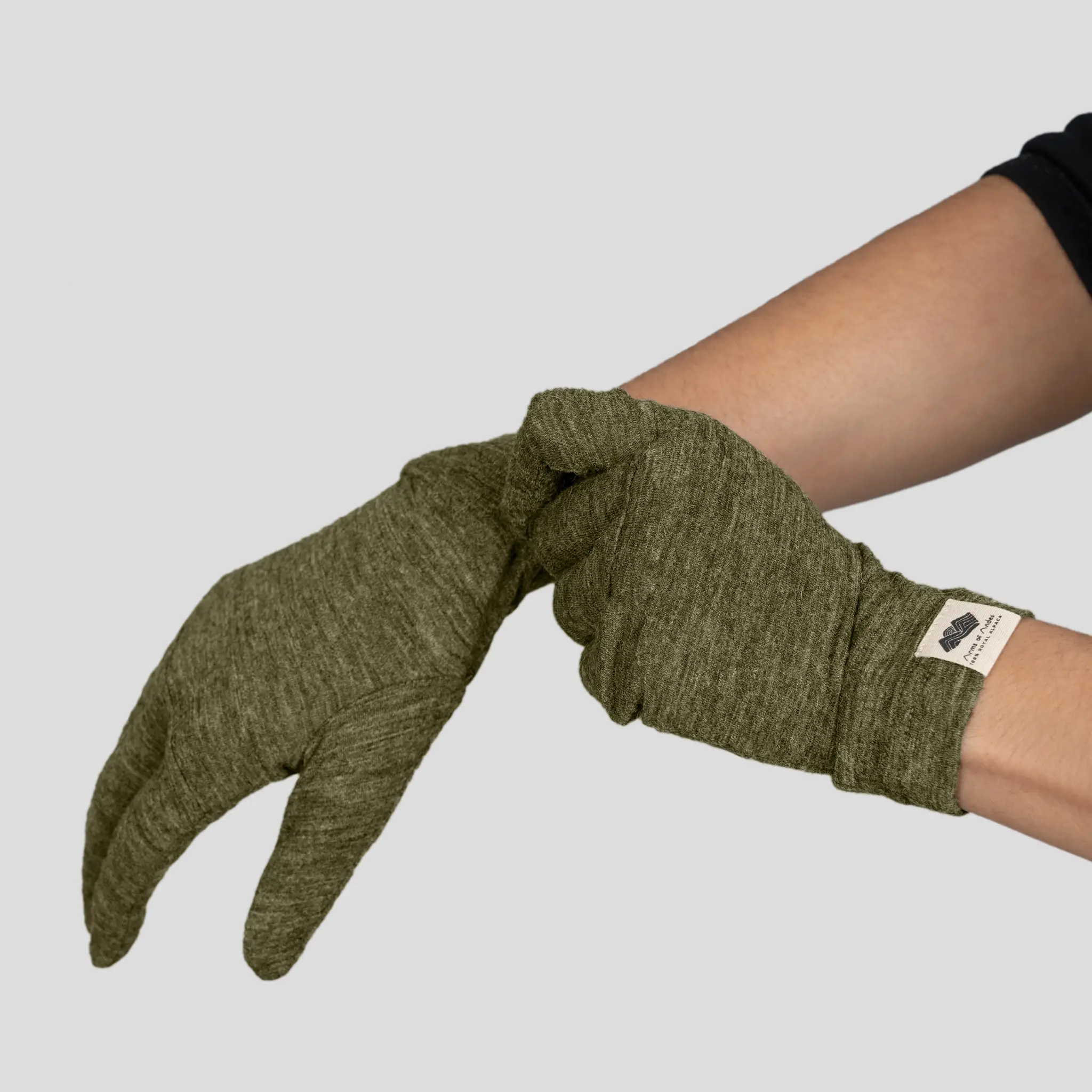 Unisex Alpaca Wool Gloves: 300 Lightweight - Image 9