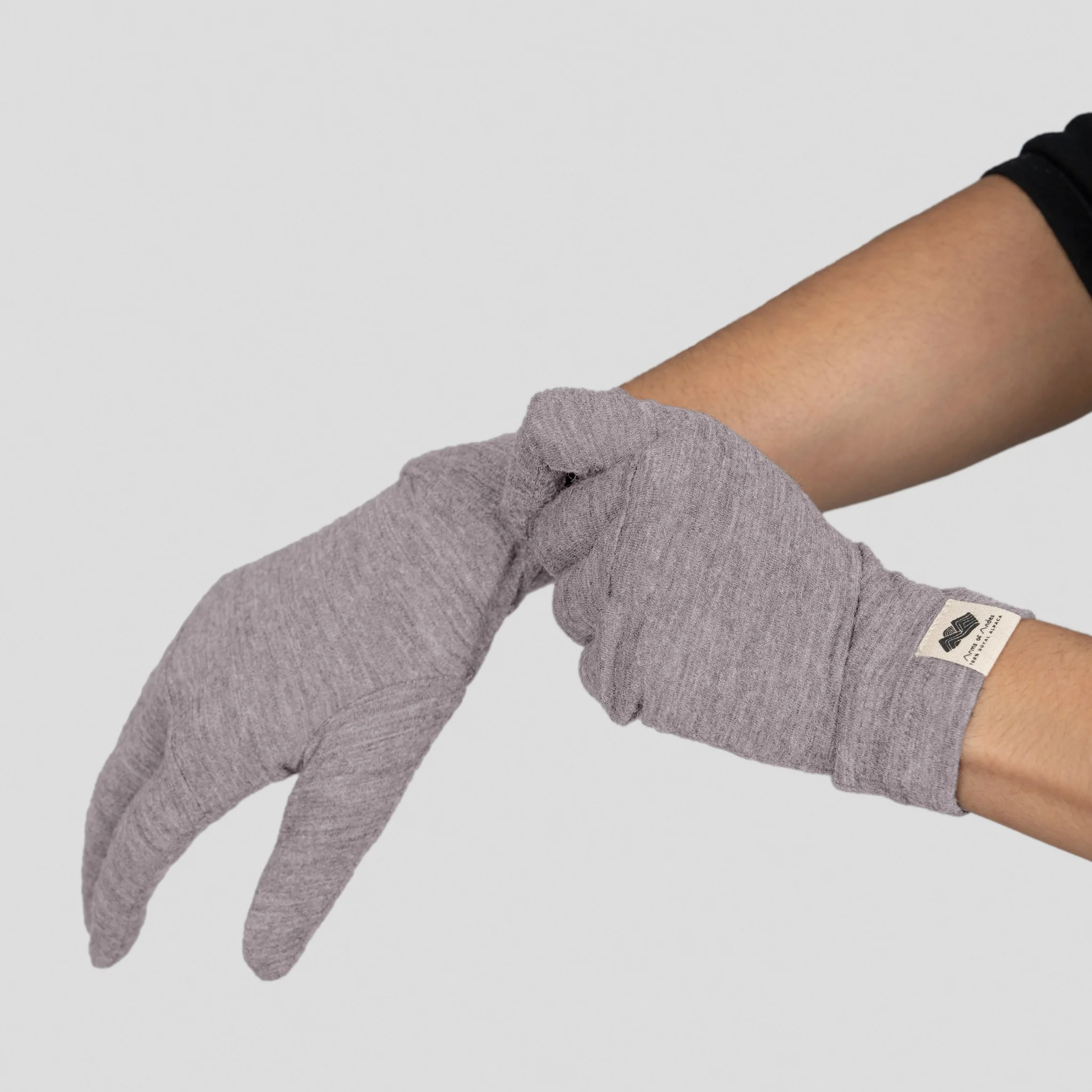 Unisex Alpaca Wool Glove Liners: 160 Ultralight - Image 7