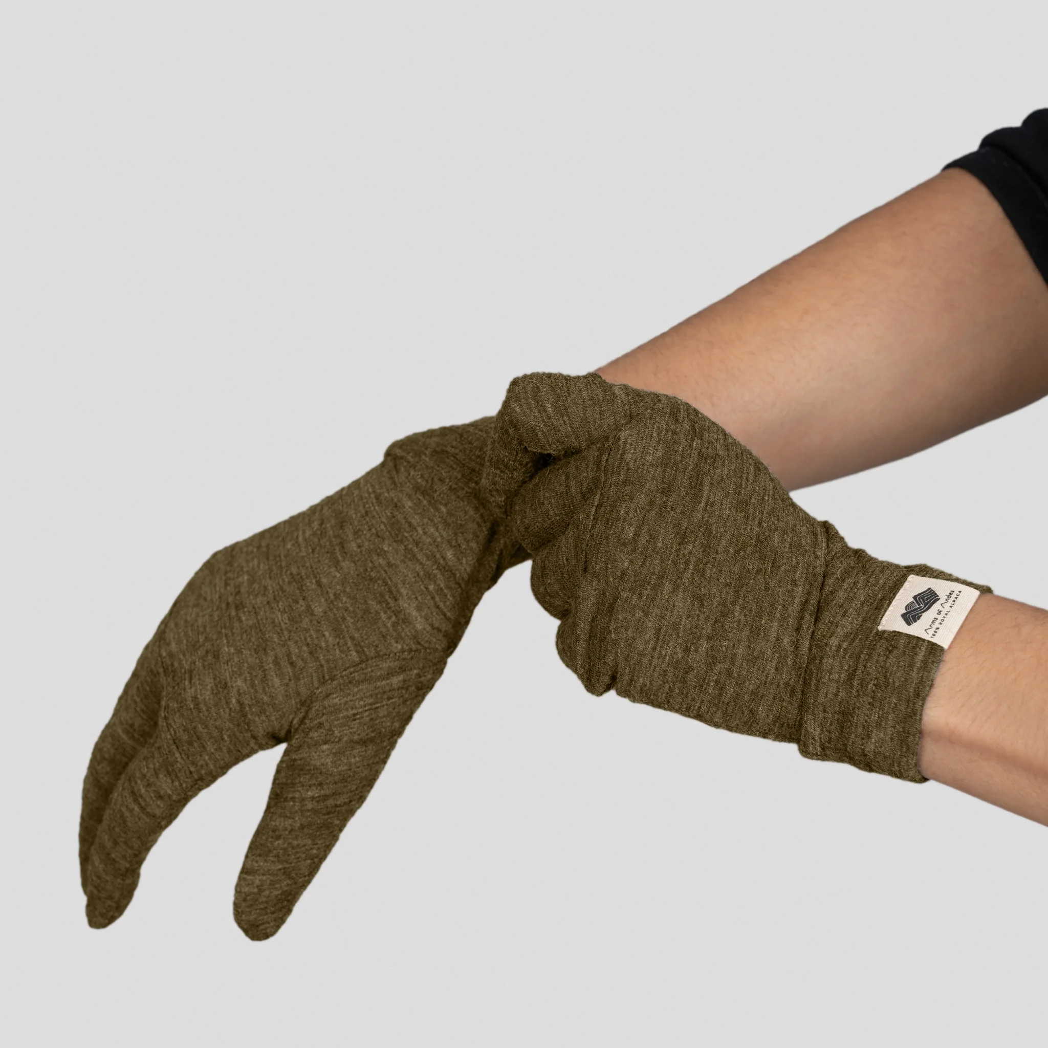 Unisex Alpaca Wool Glove Liners: 160 Ultralight - Image 8