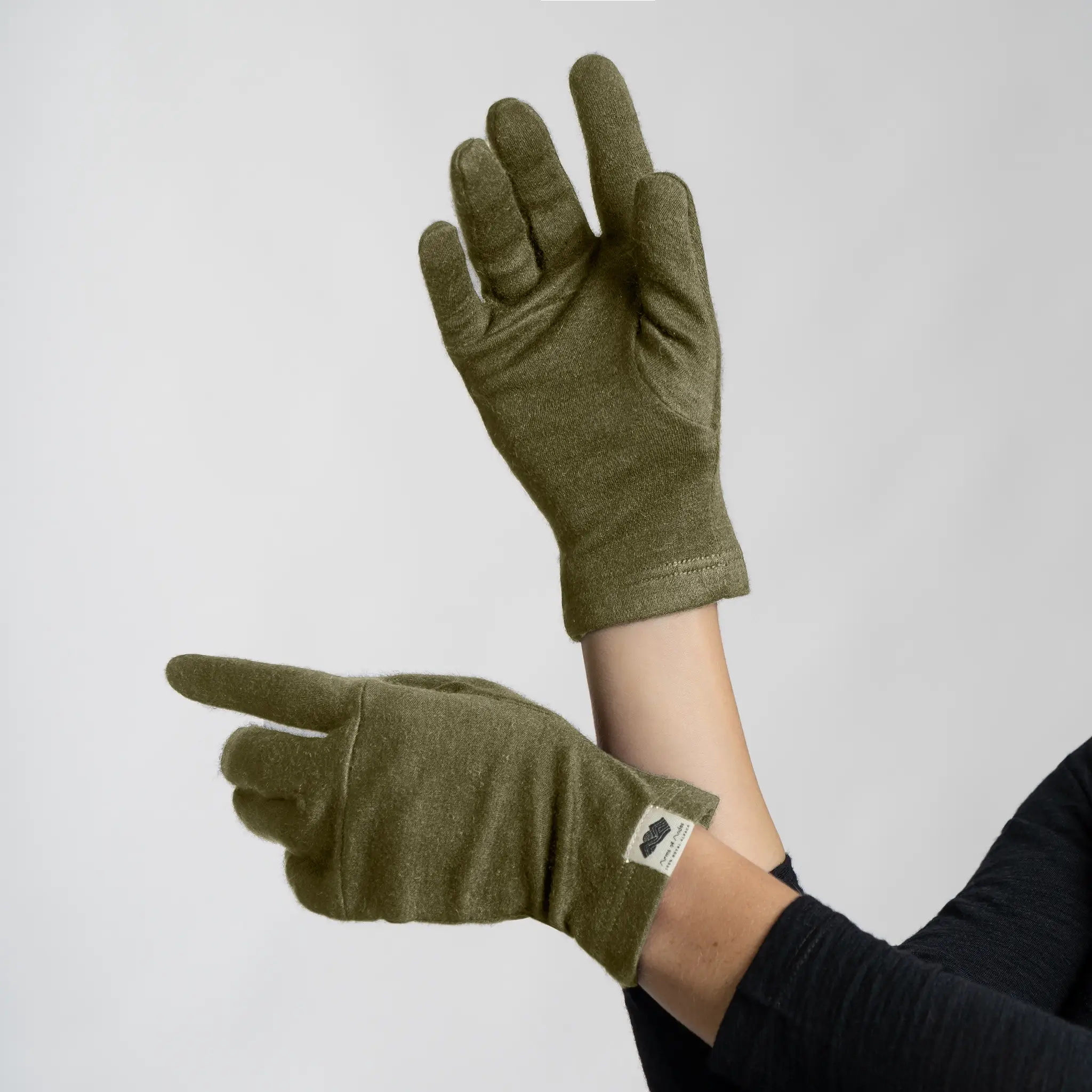 Unisex Alpaca Wool Gloves: 420 Midweight - Image 5