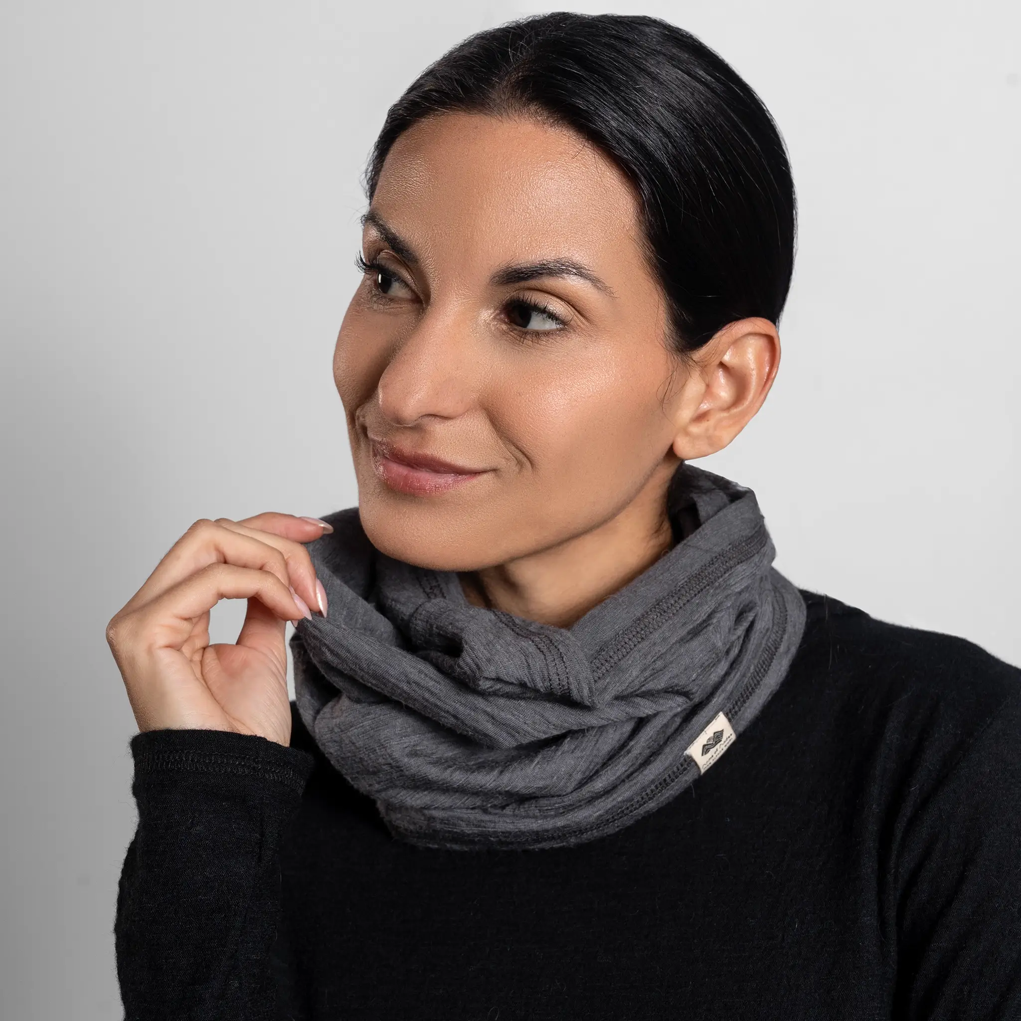 Alpaca Wool Neck Gaiter: 160 Ultralight - Image 14