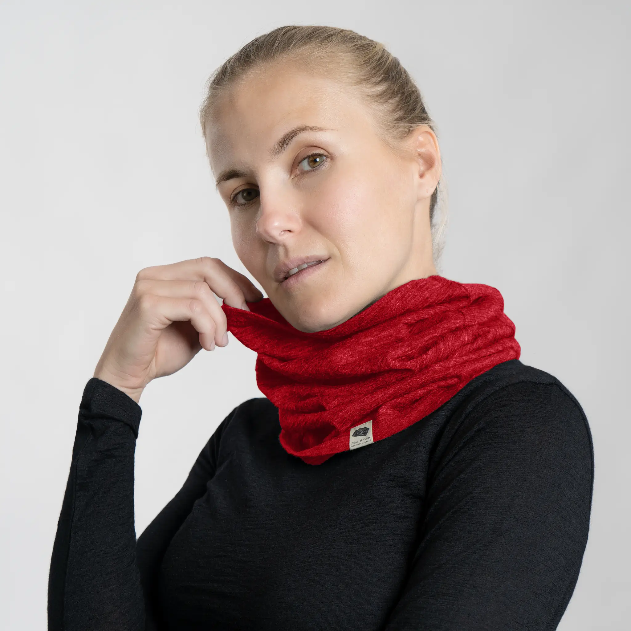Alpaca Wool Neck Gaiter: 160 Ultralight - Image 16