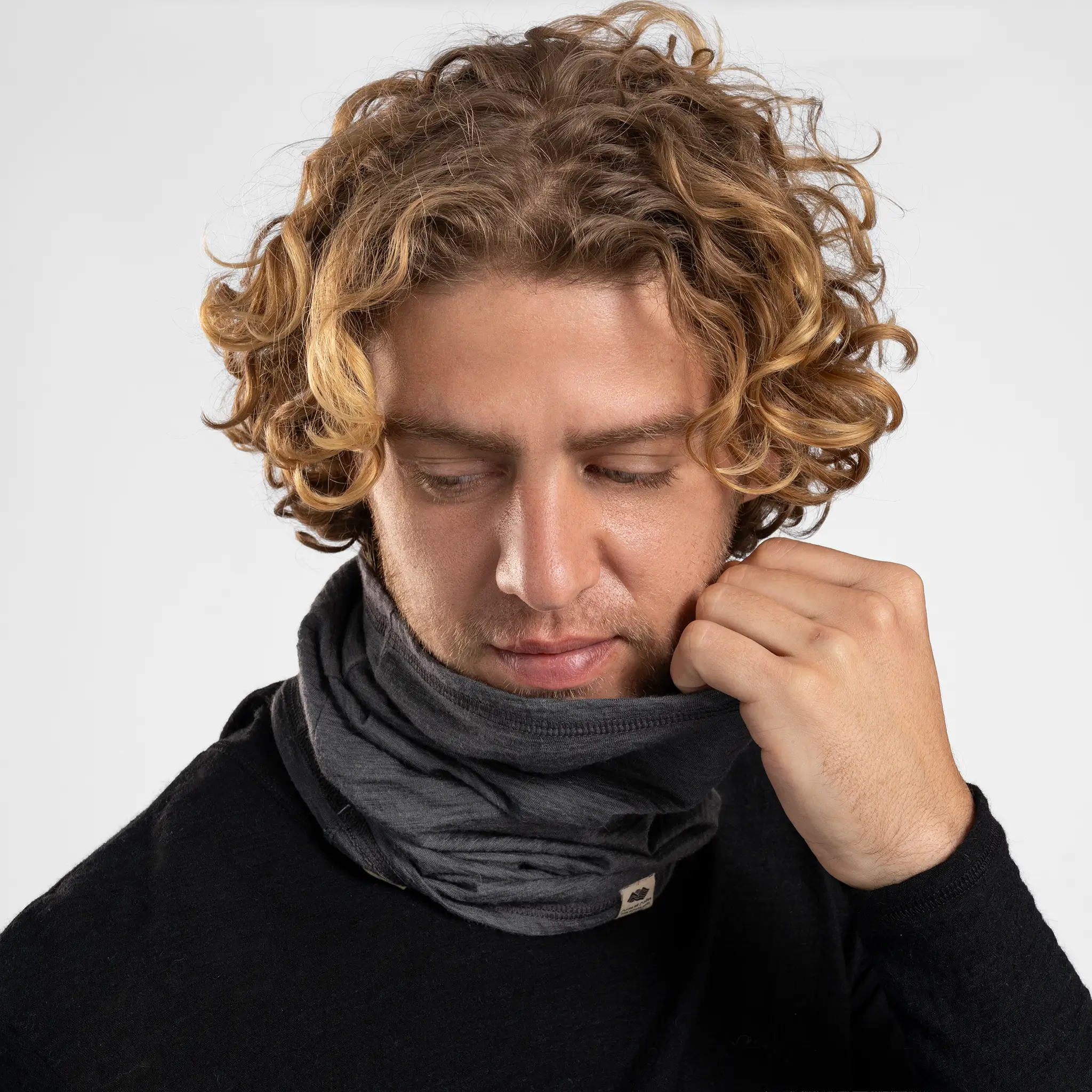Alpaca Wool Neck Gaiter: 160 Ultralight - Image 19
