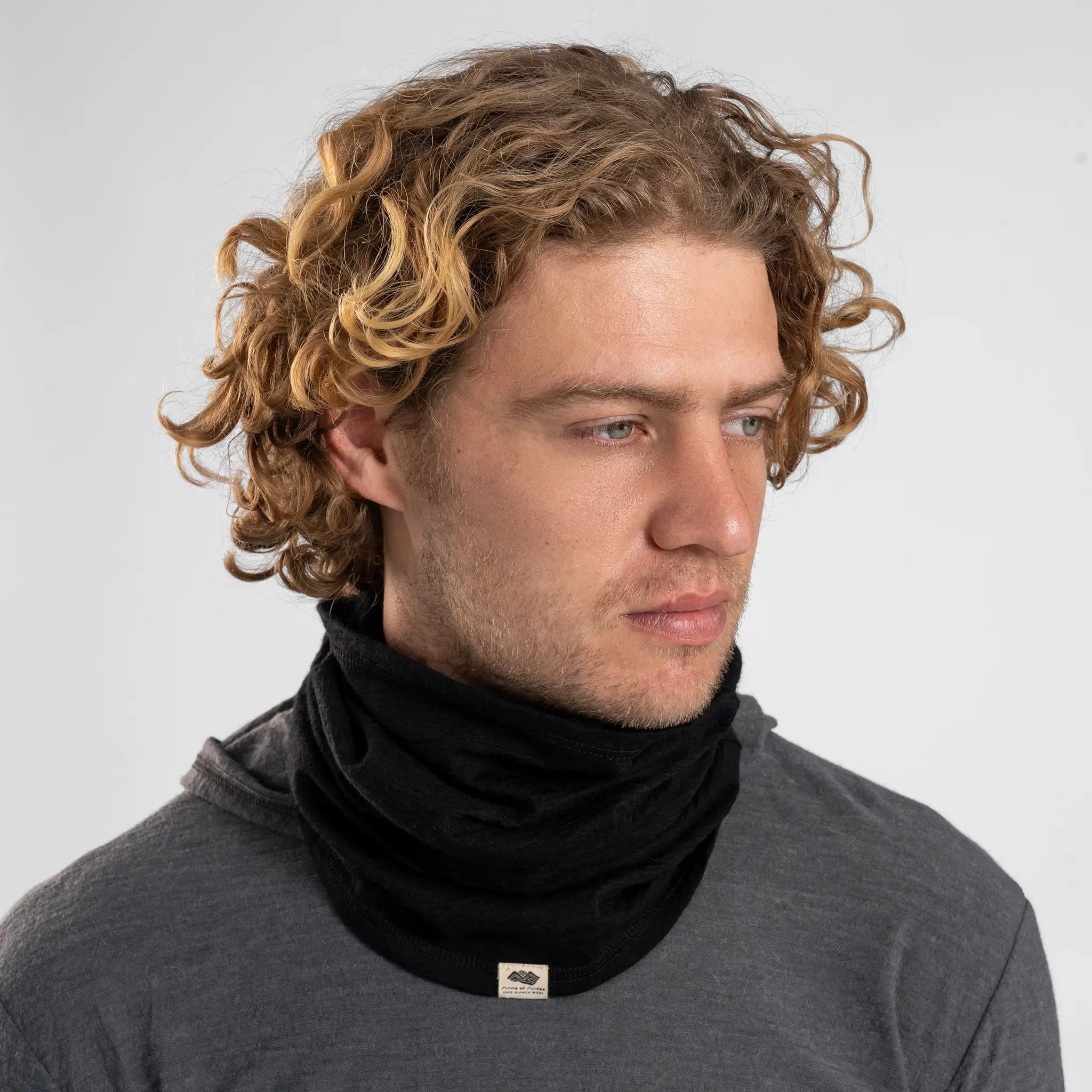 Alpaca Wool Neck Gaiter: 160 Ultralight - Image 20