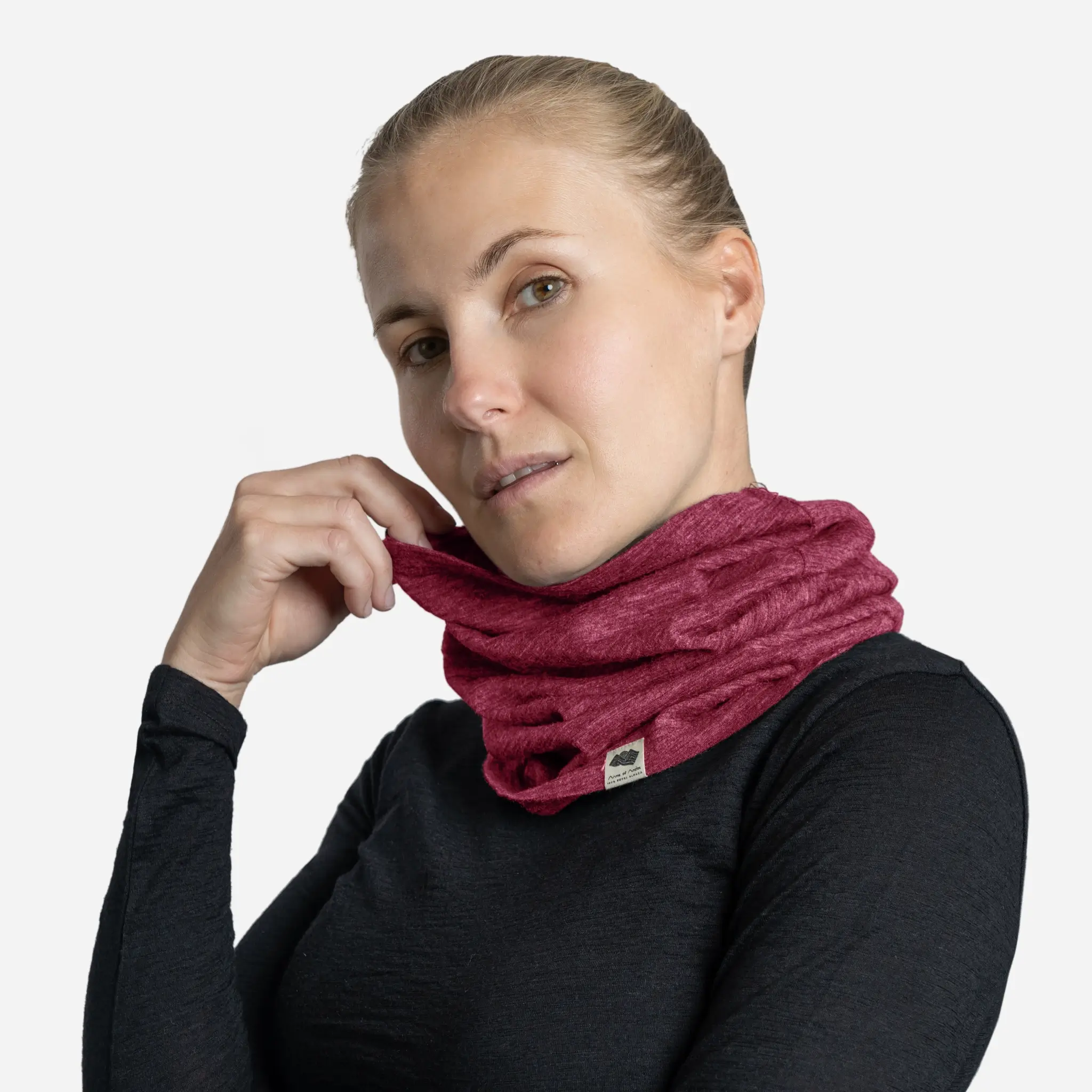 Alpaca Wool Neck Gaiter: 160 Ultralight - Image 7