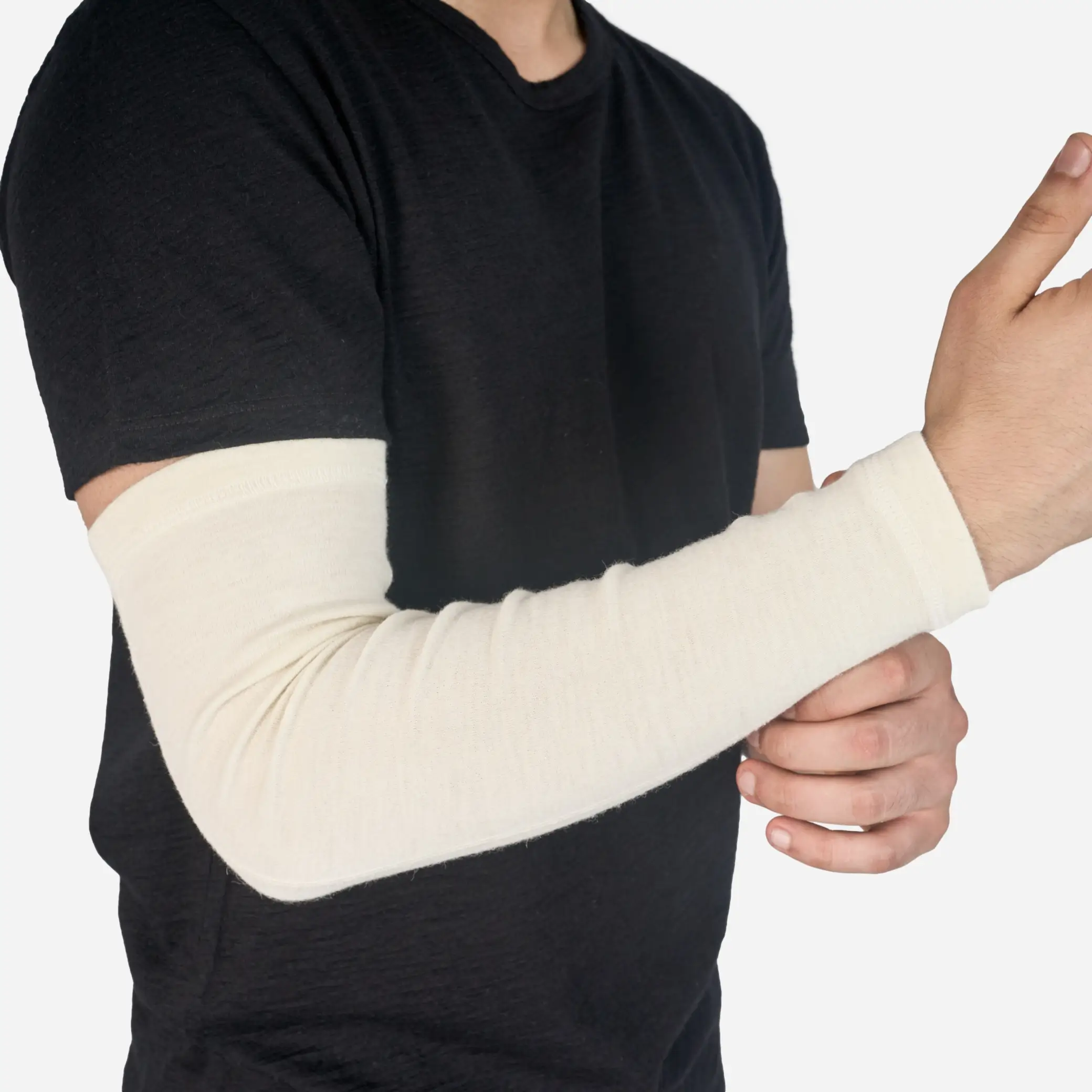 Alpaca Wool Arm Sleeve: 300 Lightweight - Image 24
