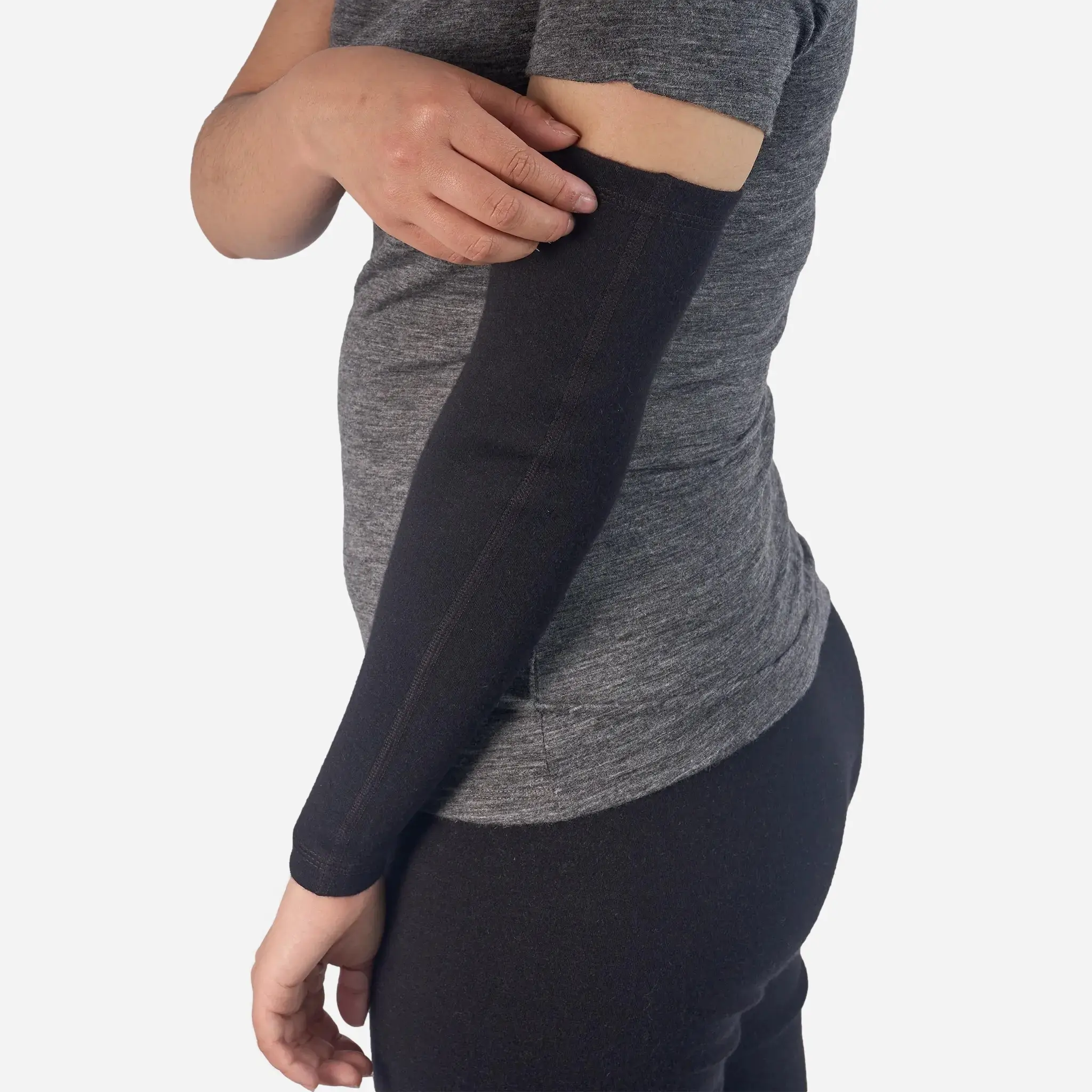 Alpaca Wool Arm Sleeve: 300 Lightweight - Image 8