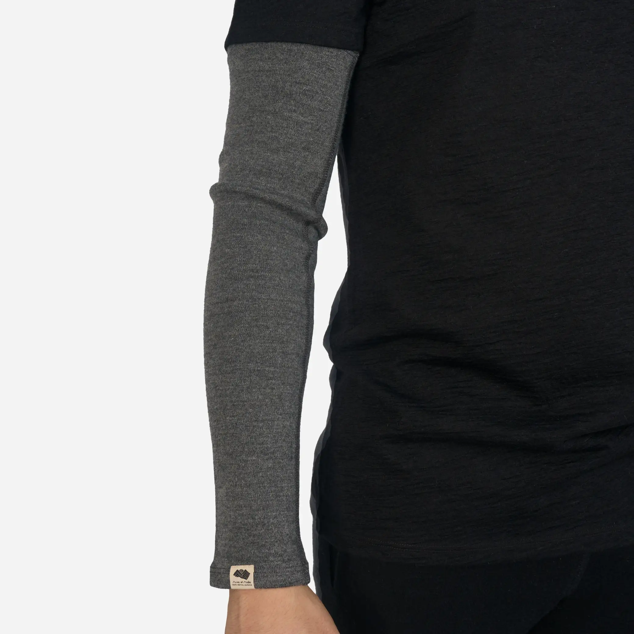Alpaca Wool Arm Sleeve: 420 Midweight - Image 3