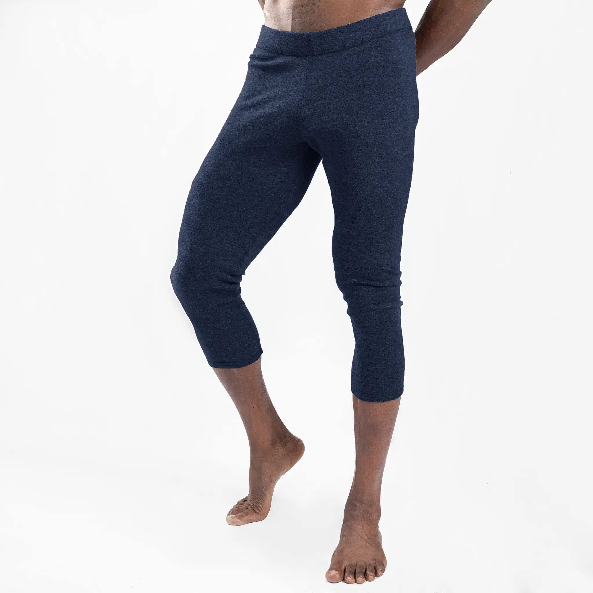 Men's Alpaca Wool 3/4 Leggings: 300 Lightweight - Image 11