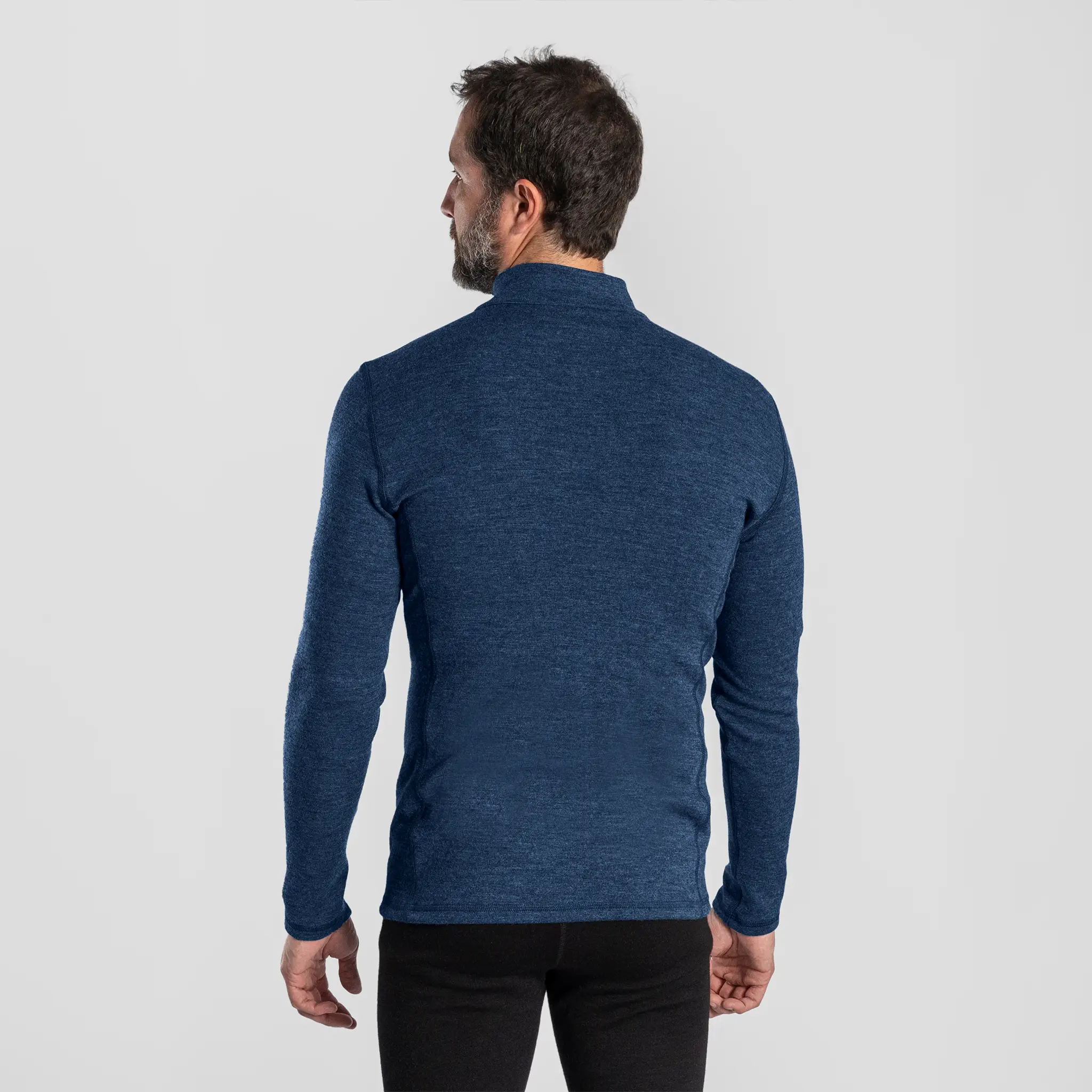 Men's Alpaca Wool Base Layer: 300 Lightweight Half-Zip - Image 28