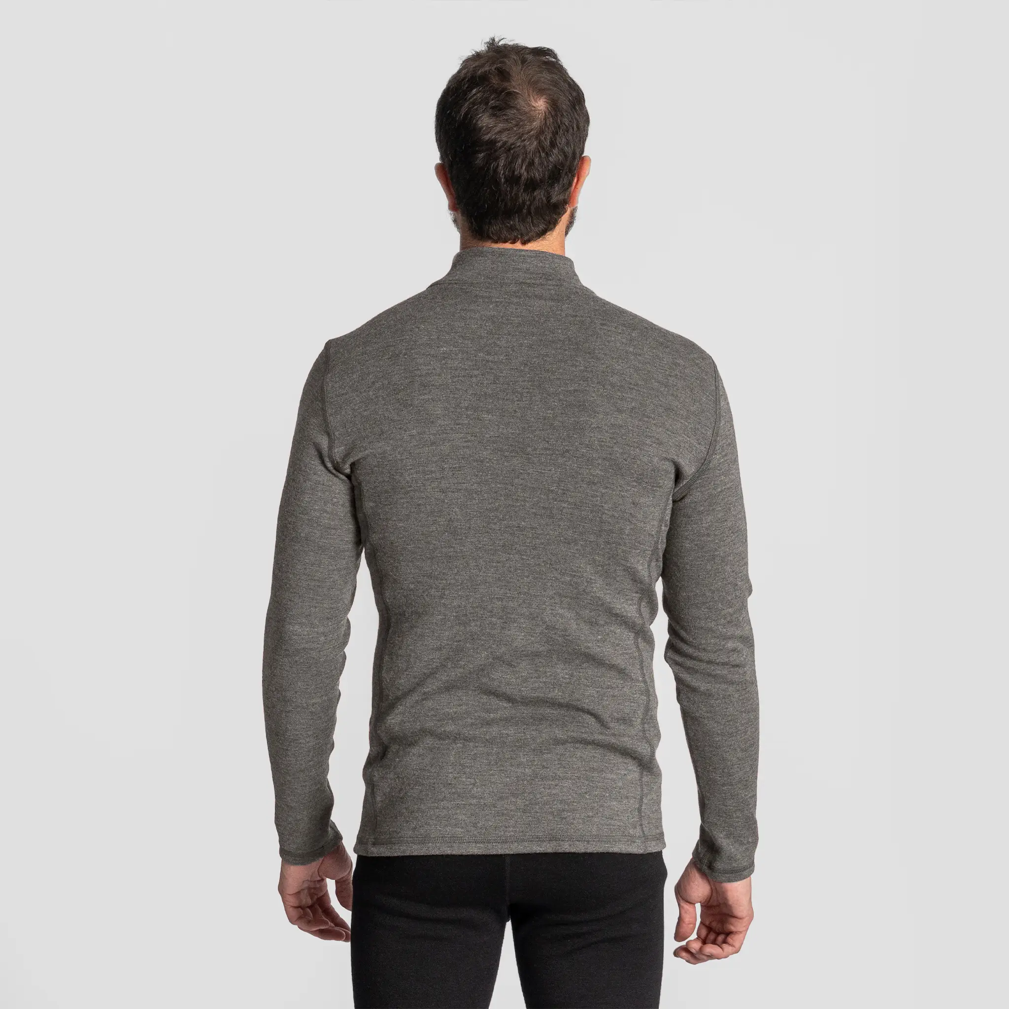 Men's Alpaca Wool Base Layer: 300 Lightweight Half-Zip - Image 32