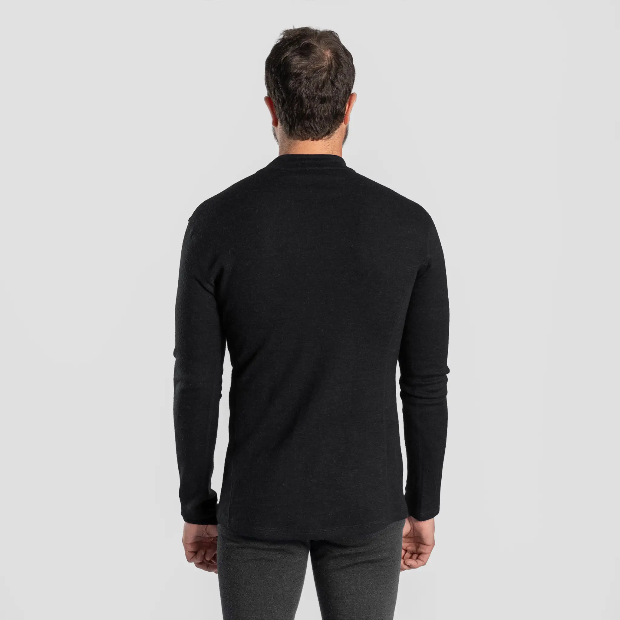 Men's Alpaca Wool Base Layer: 300 Lightweight Half-Zip - Image 8