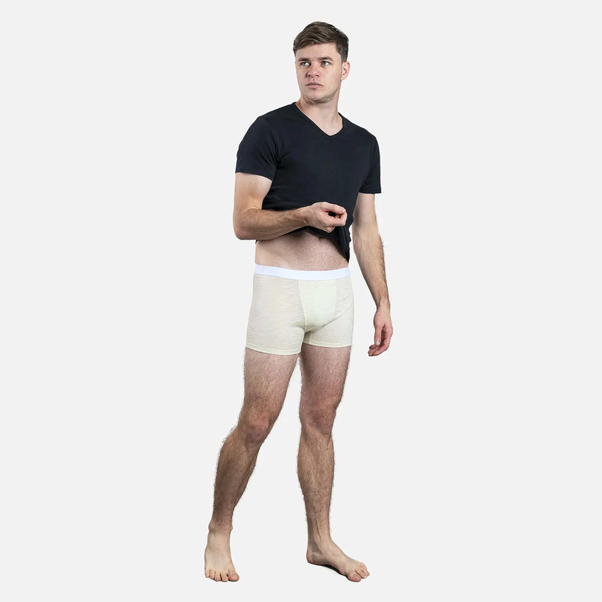 Men's Alpaca Wool Boxer Briefs: 160 Ultralight - Image 4