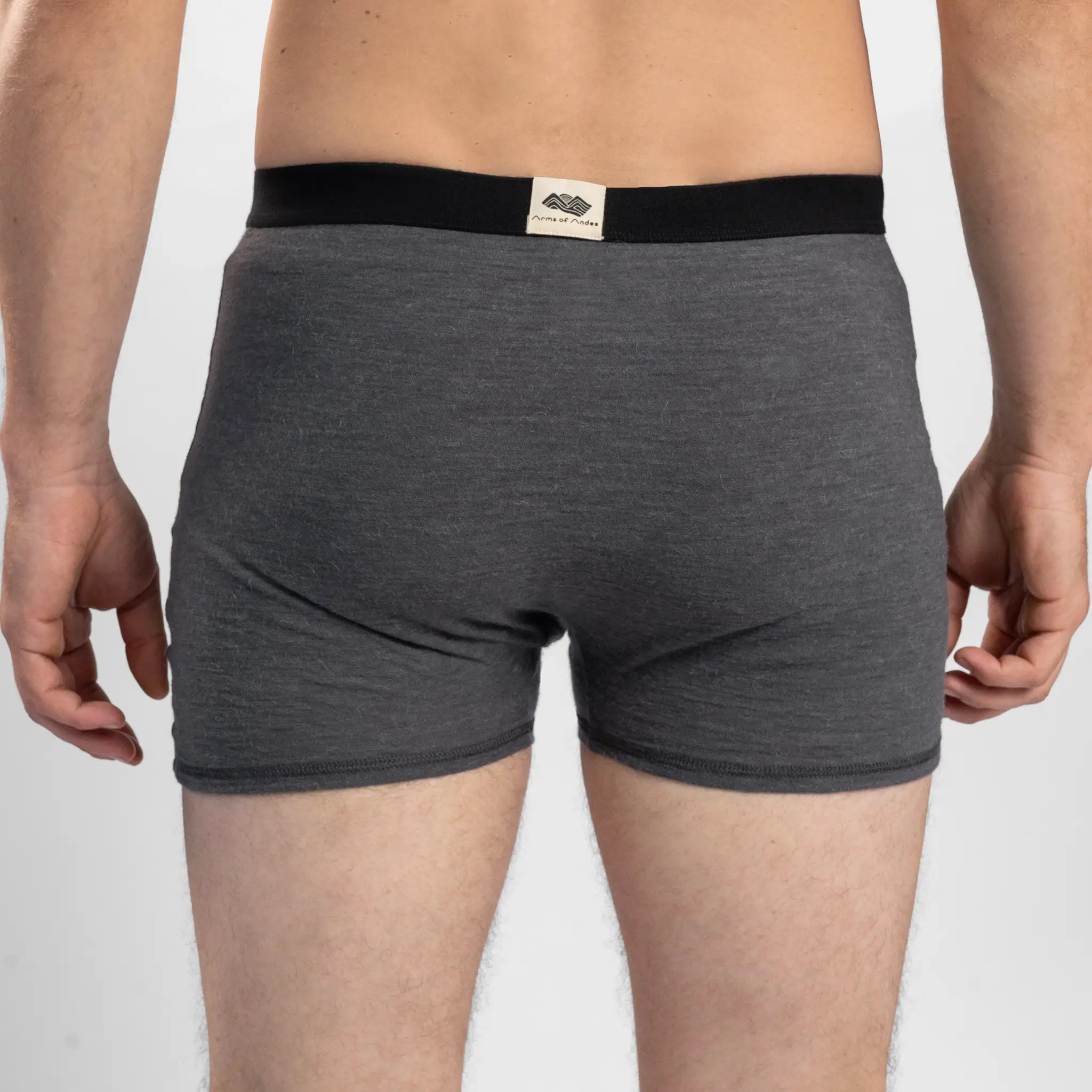 Men's Alpaca Wool Fly Boxers: 160 Ultralight - Image 8