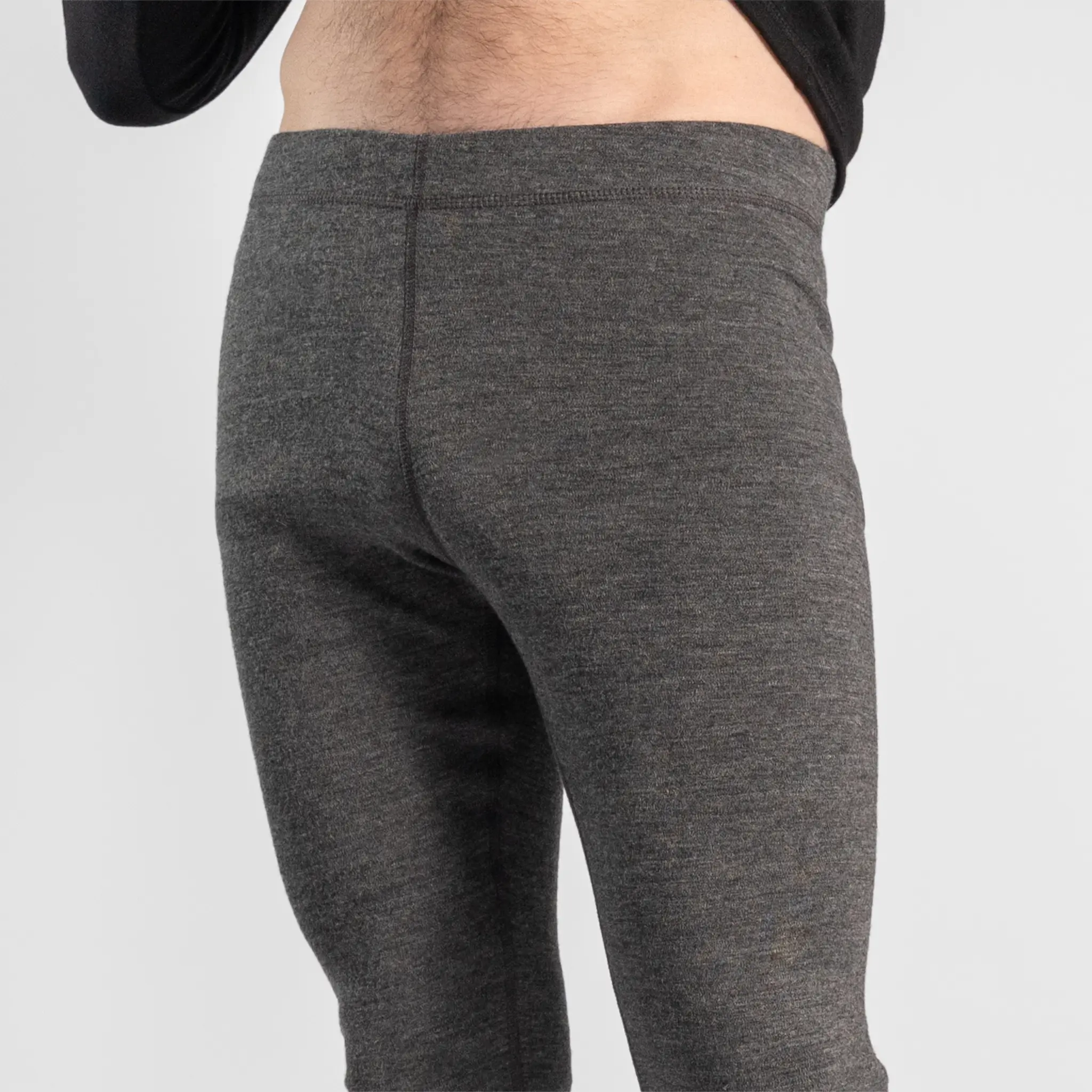Men's Alpaca Wool Leggings: 420 Midweight - Image 8