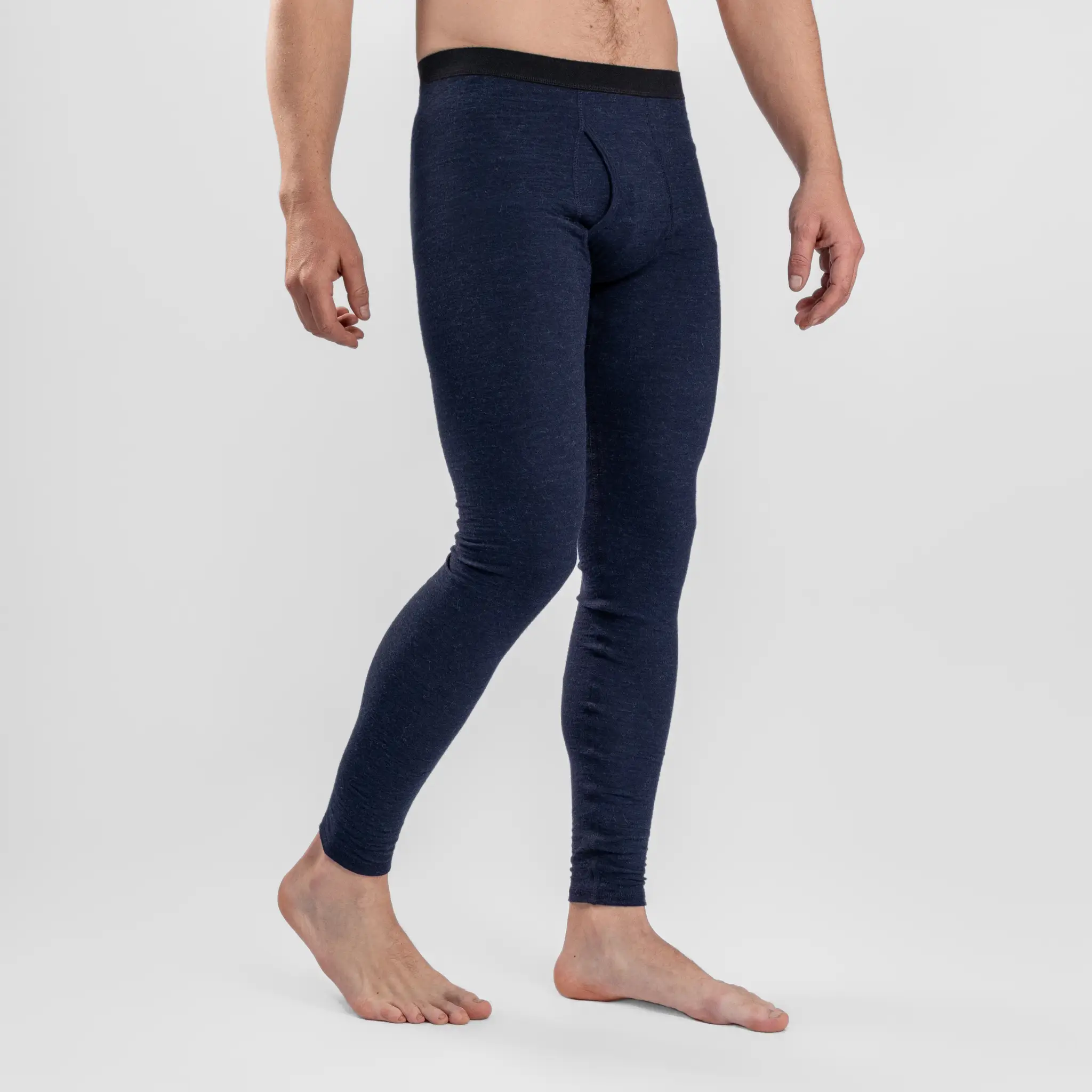 Men's Alpaca Wool Leggings With Fly: 160 Ultralight - Image 5