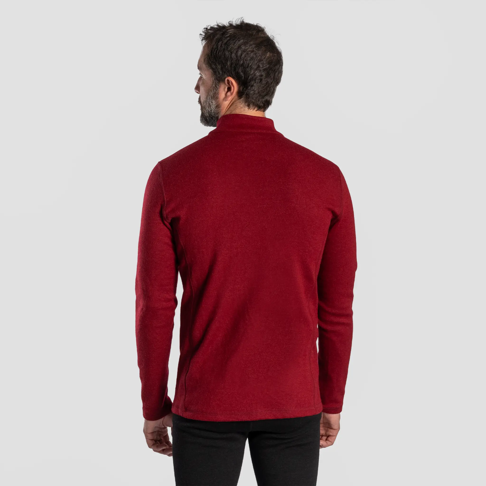 Men's Alpaca Wool Jacket: 420 Midweight Full-Zip - Image 19