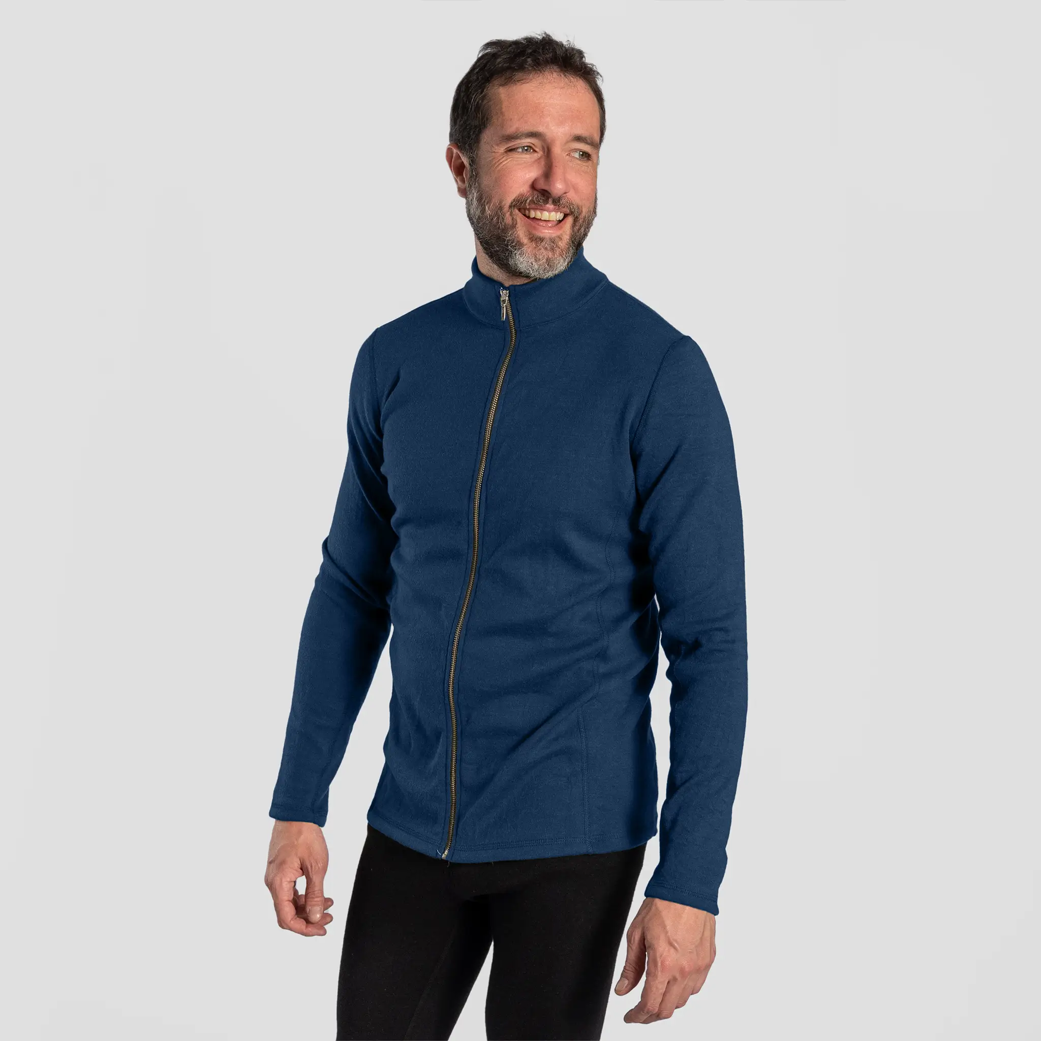 Men's Alpaca Wool Jacket: 420 Midweight Full-Zip - Image 22