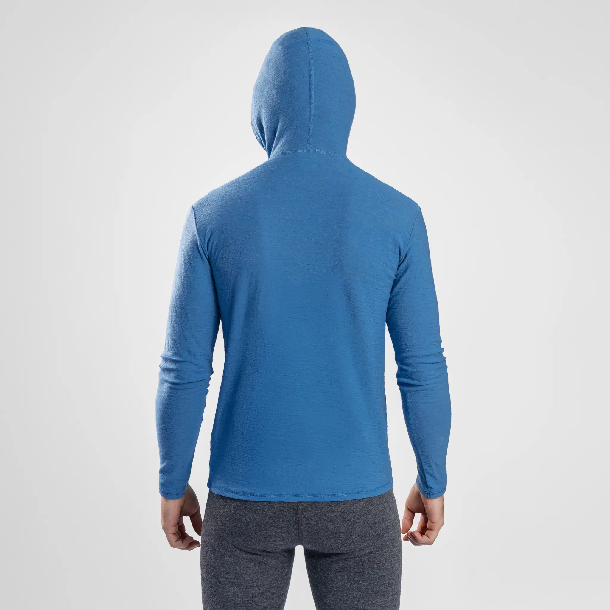Men's Alpaca Wool Sun Hoodie: 160 Ultralight - Image 3