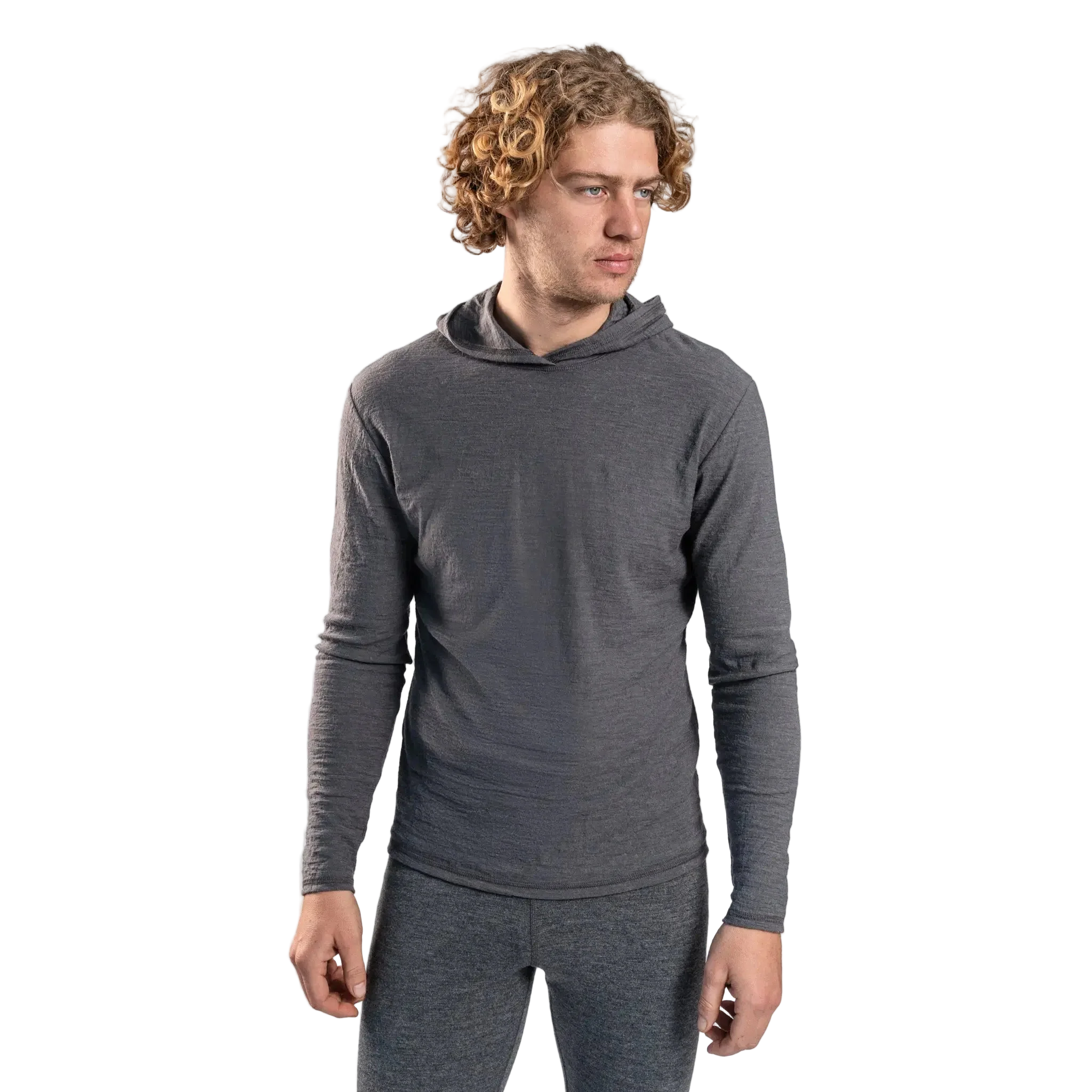 Men's Alpaca Wool Sun Hoodie: 160 Ultralight - Image 33