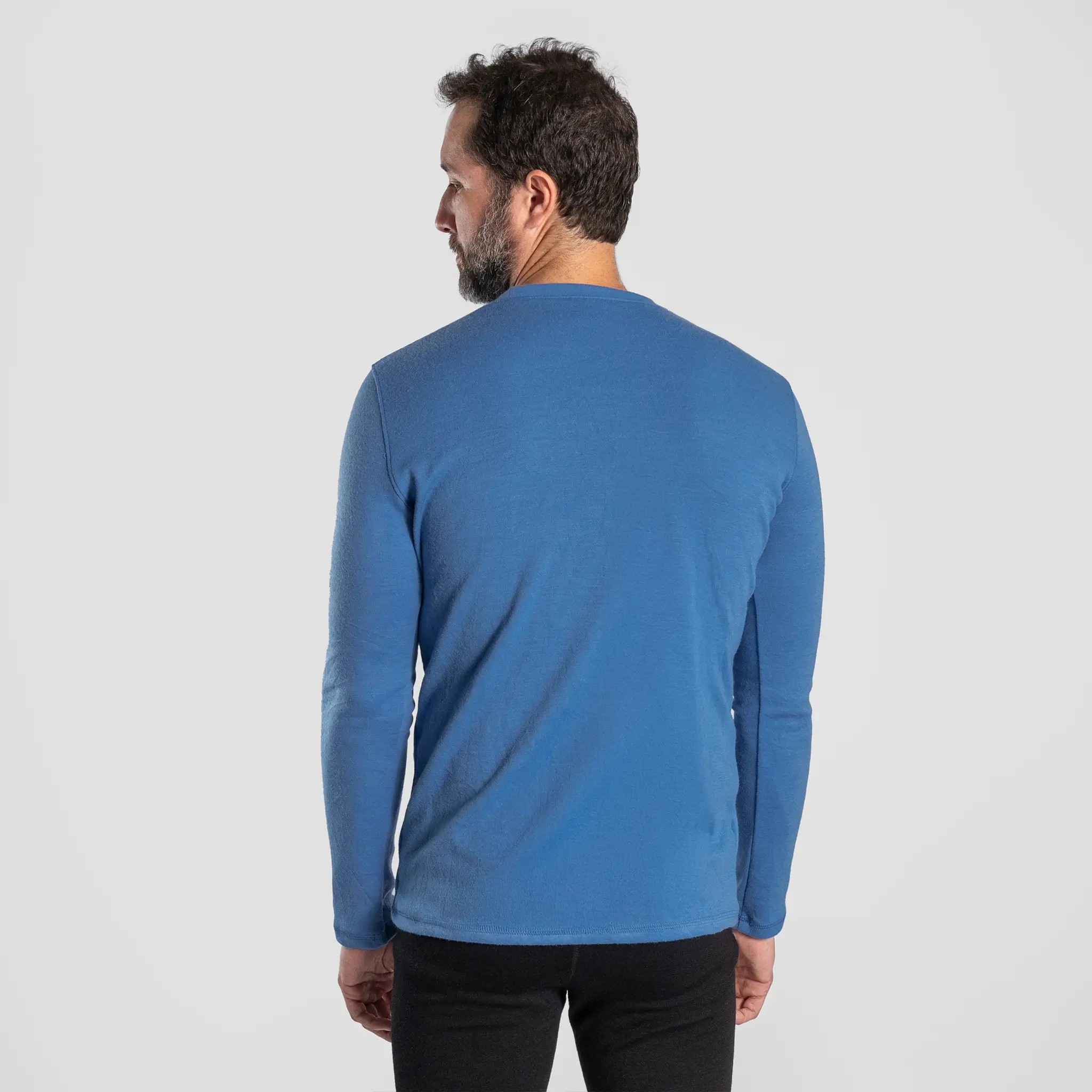 Men's Alpaca Wool Sweater: 300 Lightweight - Image 5