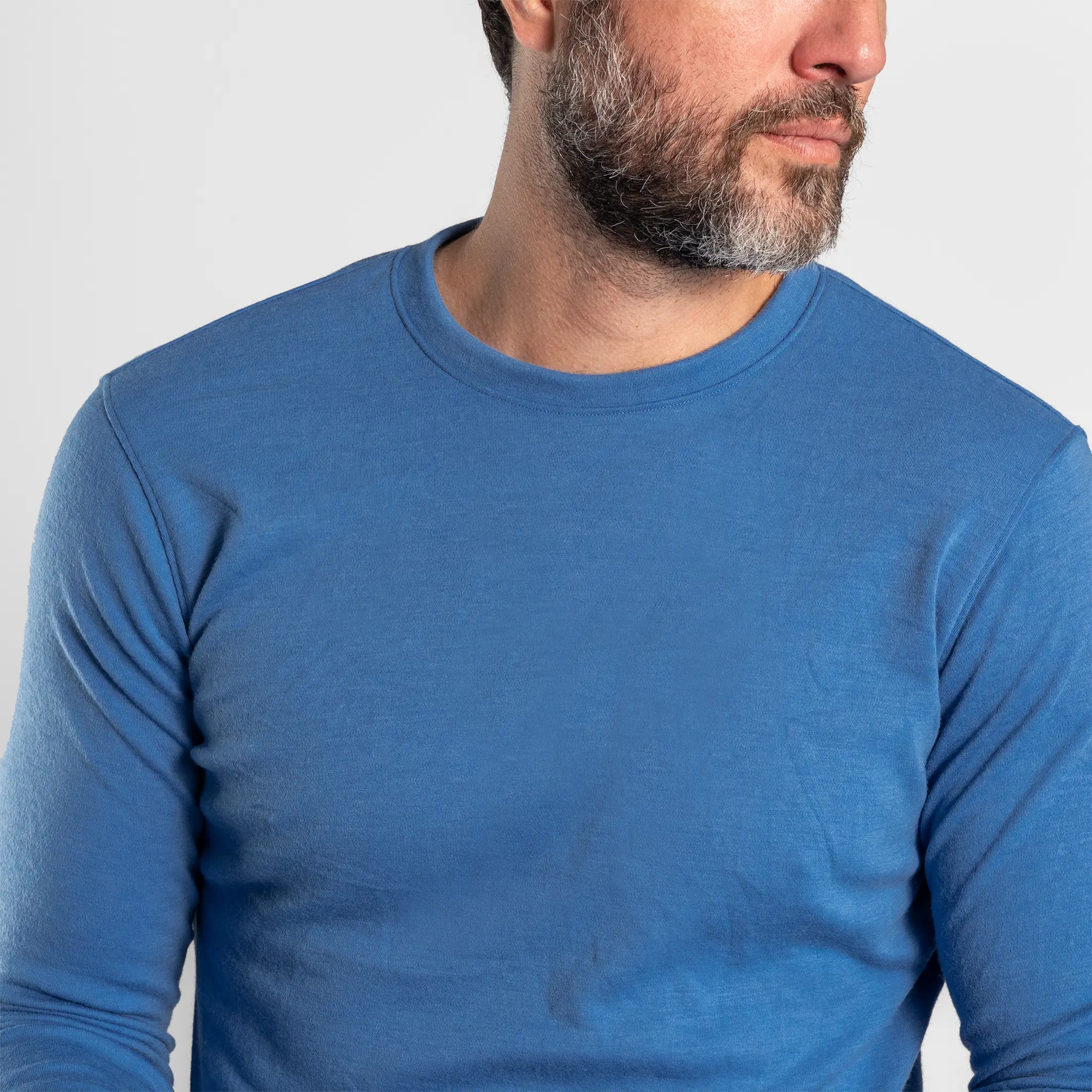 Men's Alpaca Wool Sweater: 300 Lightweight - Image 6