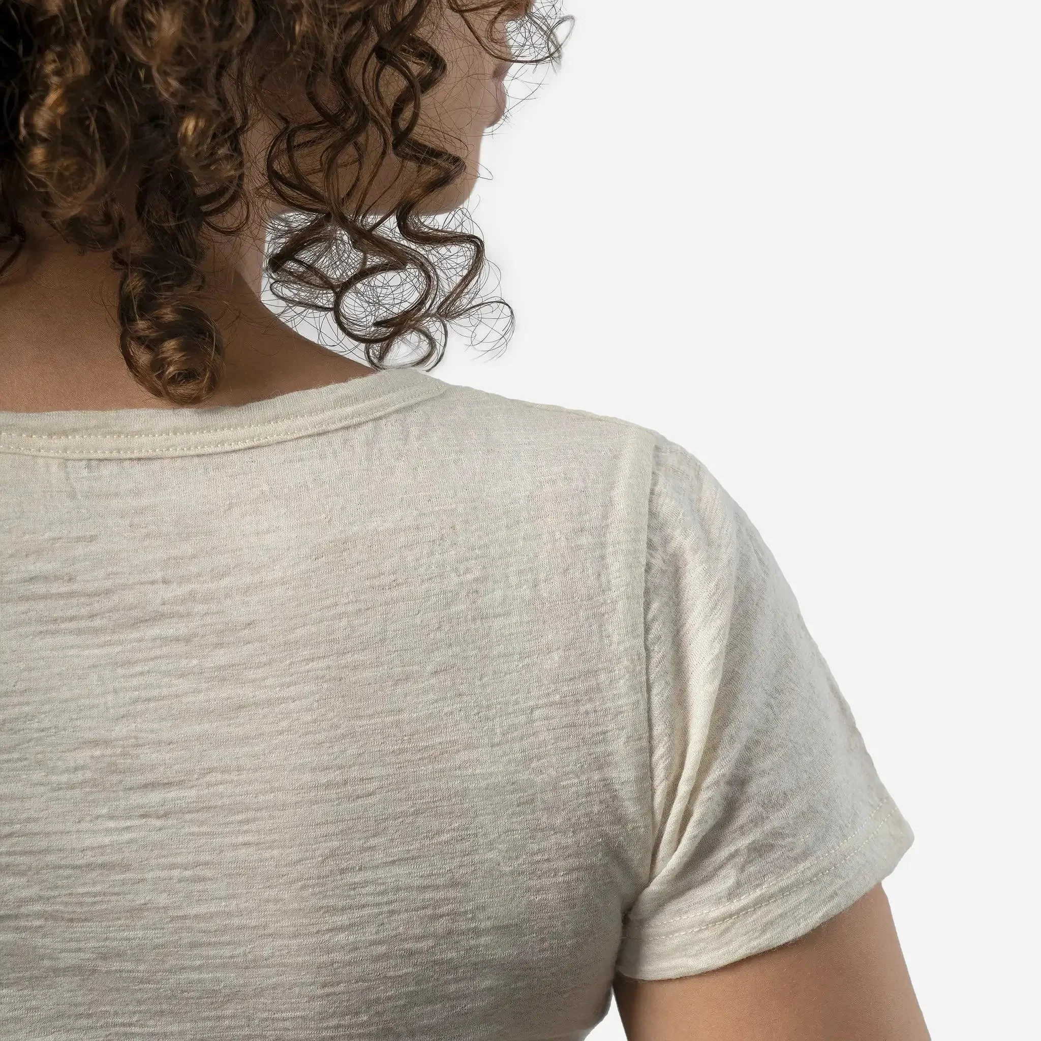 3 Pack Bundle - Women's Alpaca Wool T-Shirt: 160 Ultralight V-Neck - Image 25