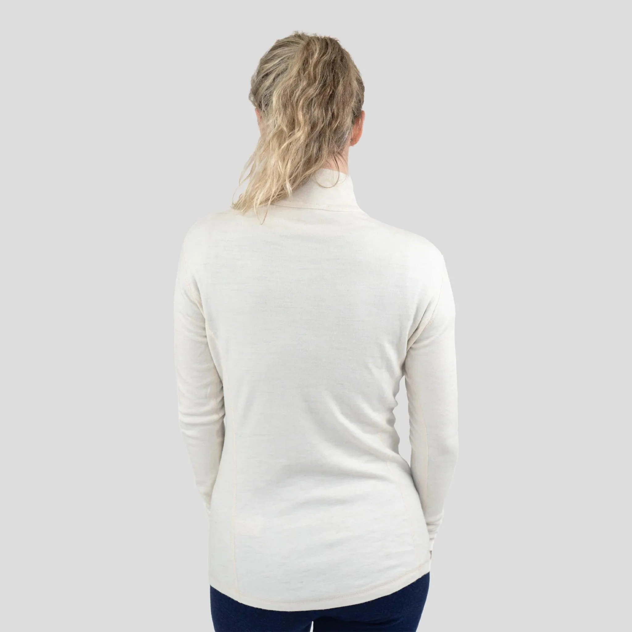 Women's Alpaca Wool Base Layer: 300 Lightweight Half-Zip - Image 19