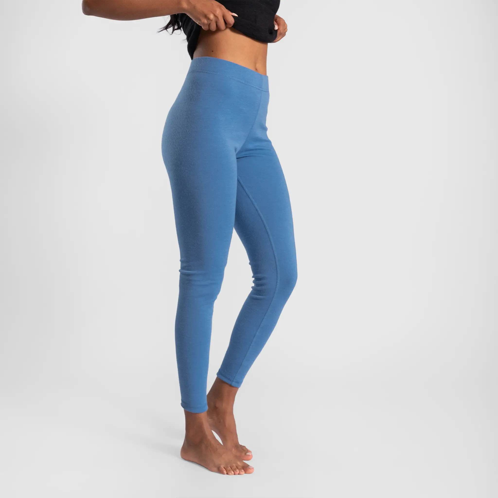 Women's Alpaca Wool Leggings: 300 Lightweight - Image 8