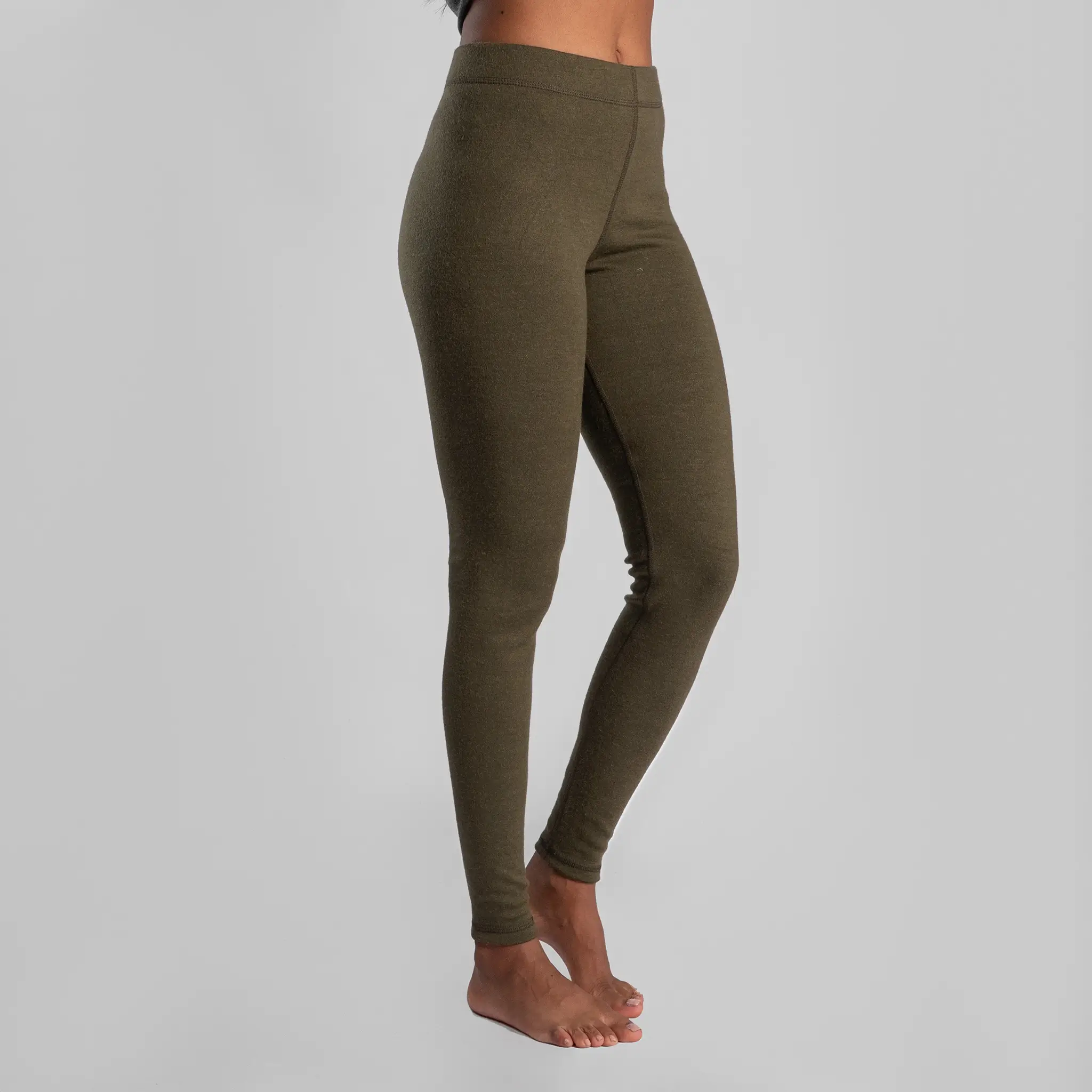Women's Alpaca Wool Leggings: 420 Midweight - Image 15