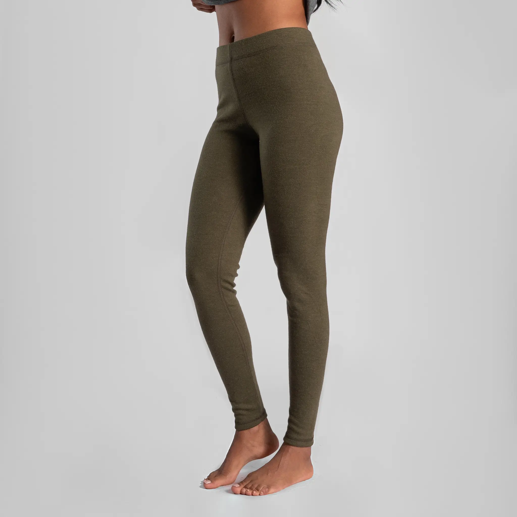 Women's Alpaca Wool Leggings: 420 Midweight - Image 16