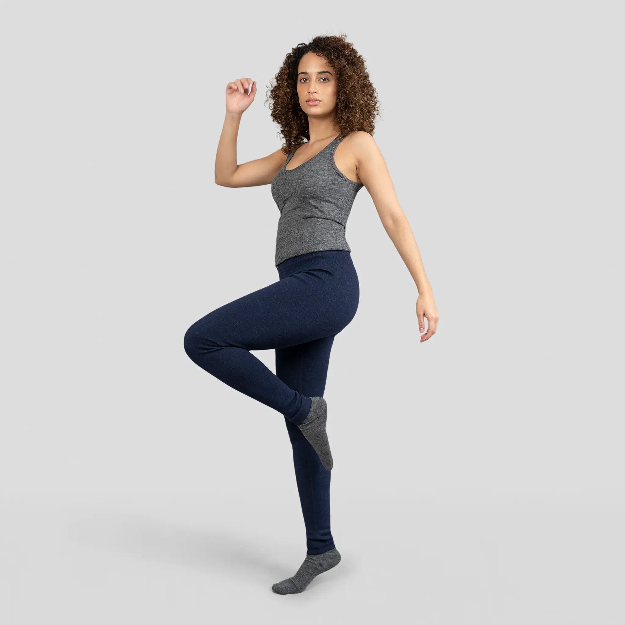 Women's Alpaca Wool Leggings: 420 Midweight - Image 18