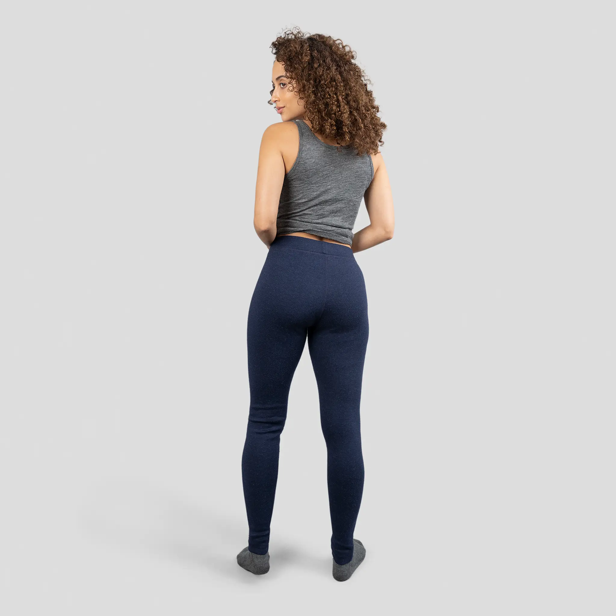 Women's Alpaca Wool Leggings: 420 Midweight - Image 19