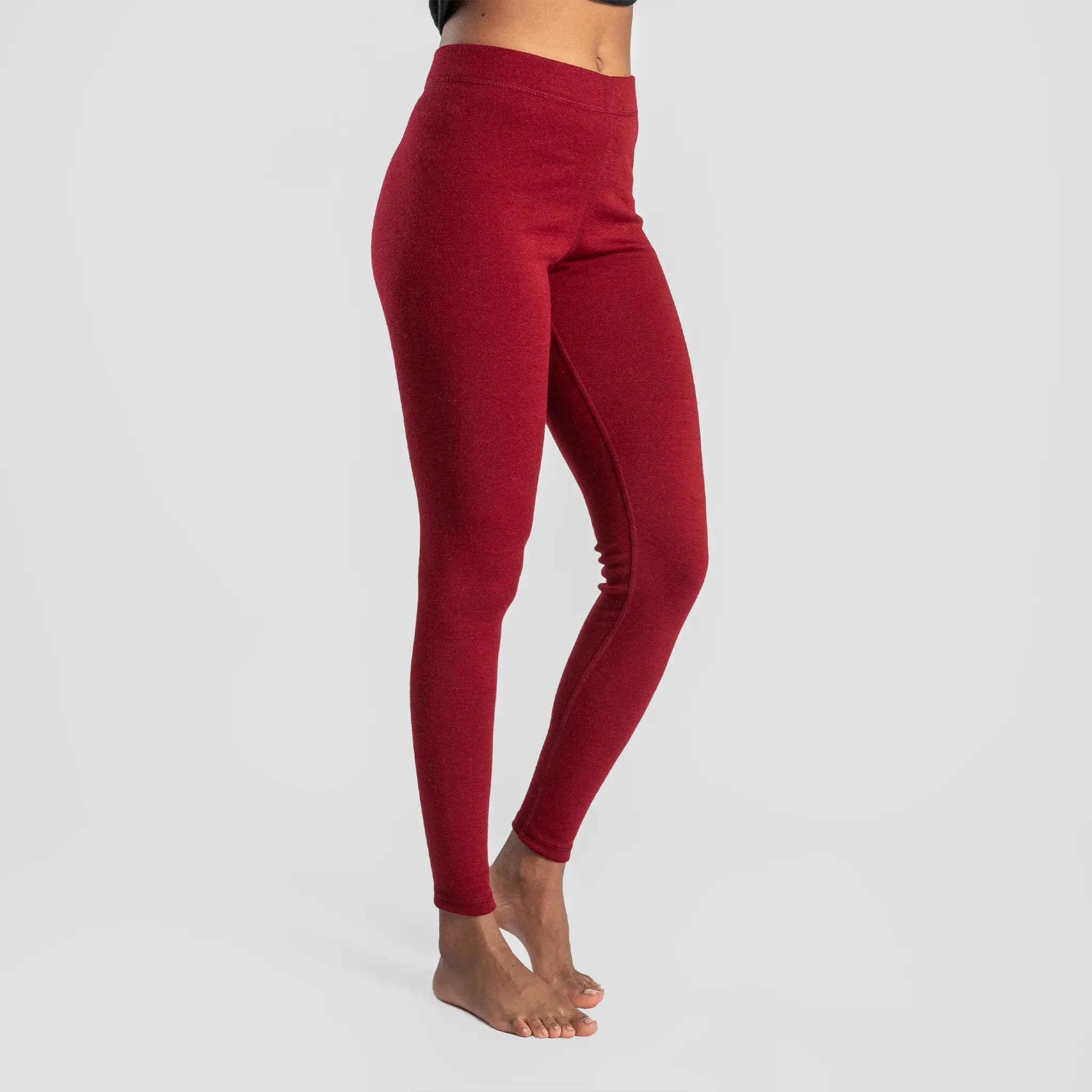 Women's Alpaca Wool Leggings: 420 Midweight - Image 4