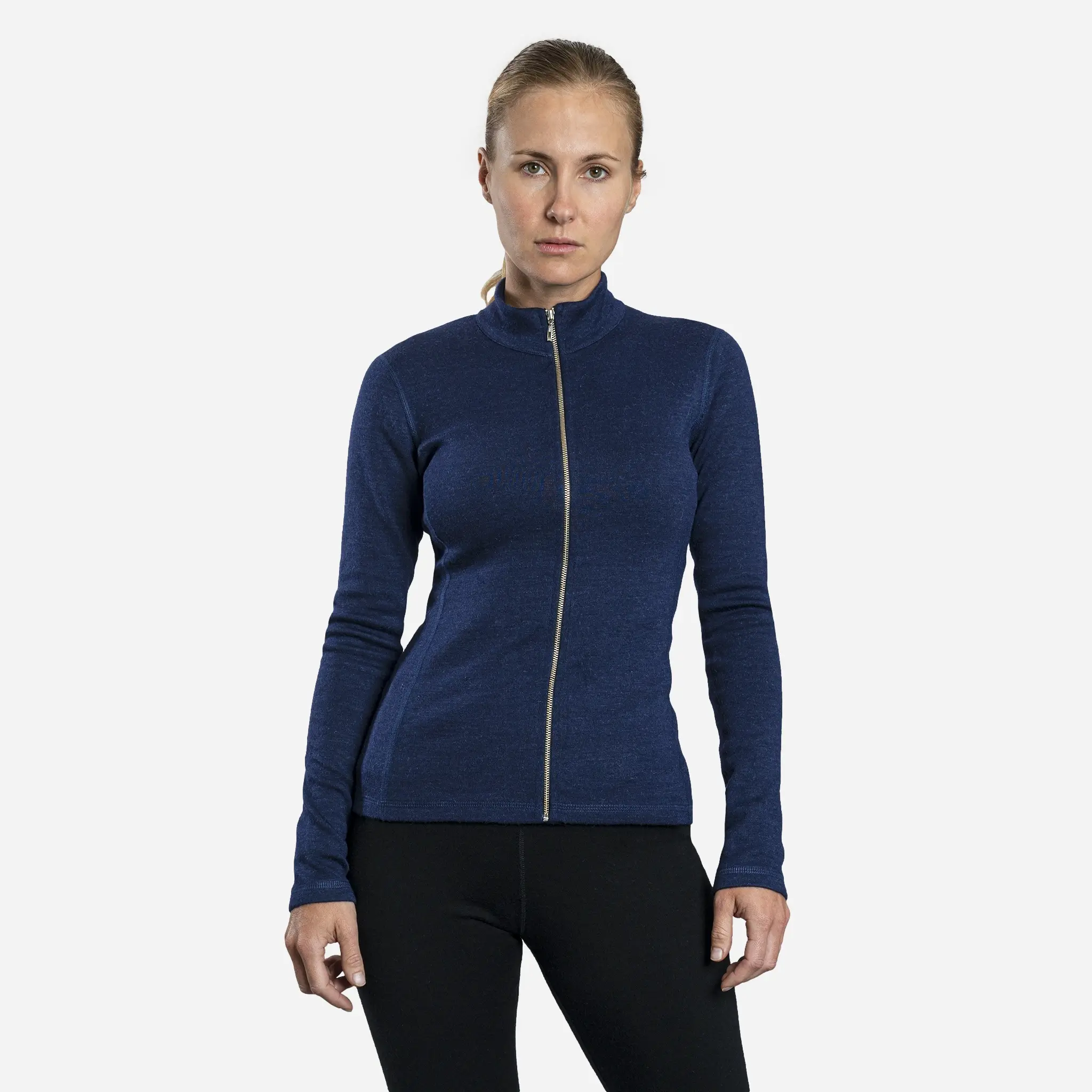 Women's Alpaca Wool Jacket: 420 Midweight Full-Zip - Image 11