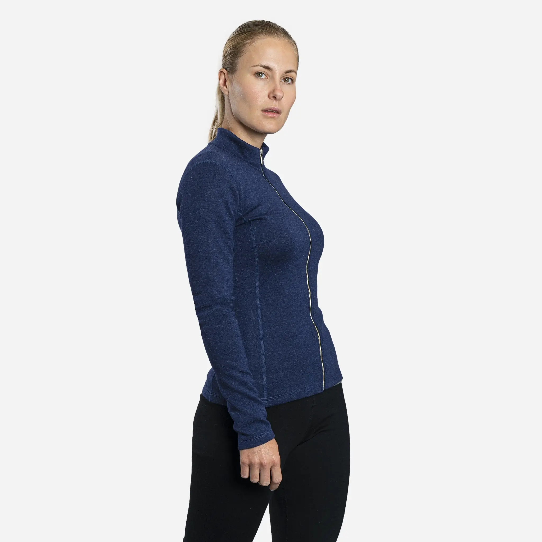 Women's Alpaca Wool Jacket: 420 Midweight Full-Zip - Image 13