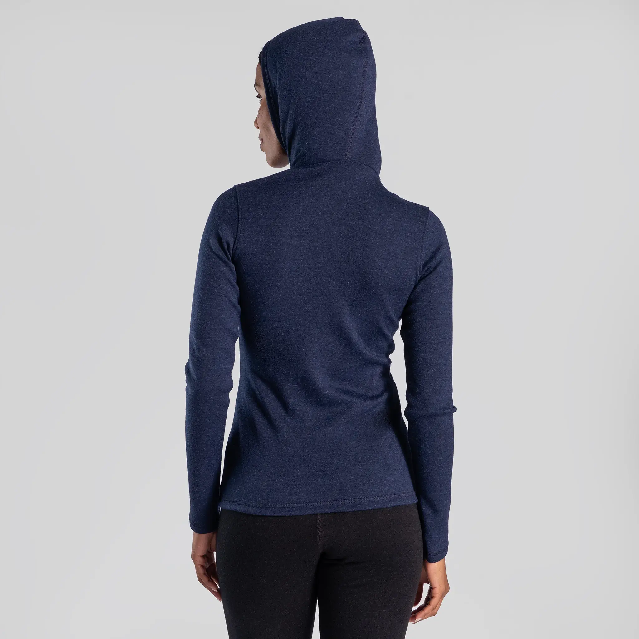 Women's Alpaca Wool Pullover Hoodie: 300 Lightweight - Image 11