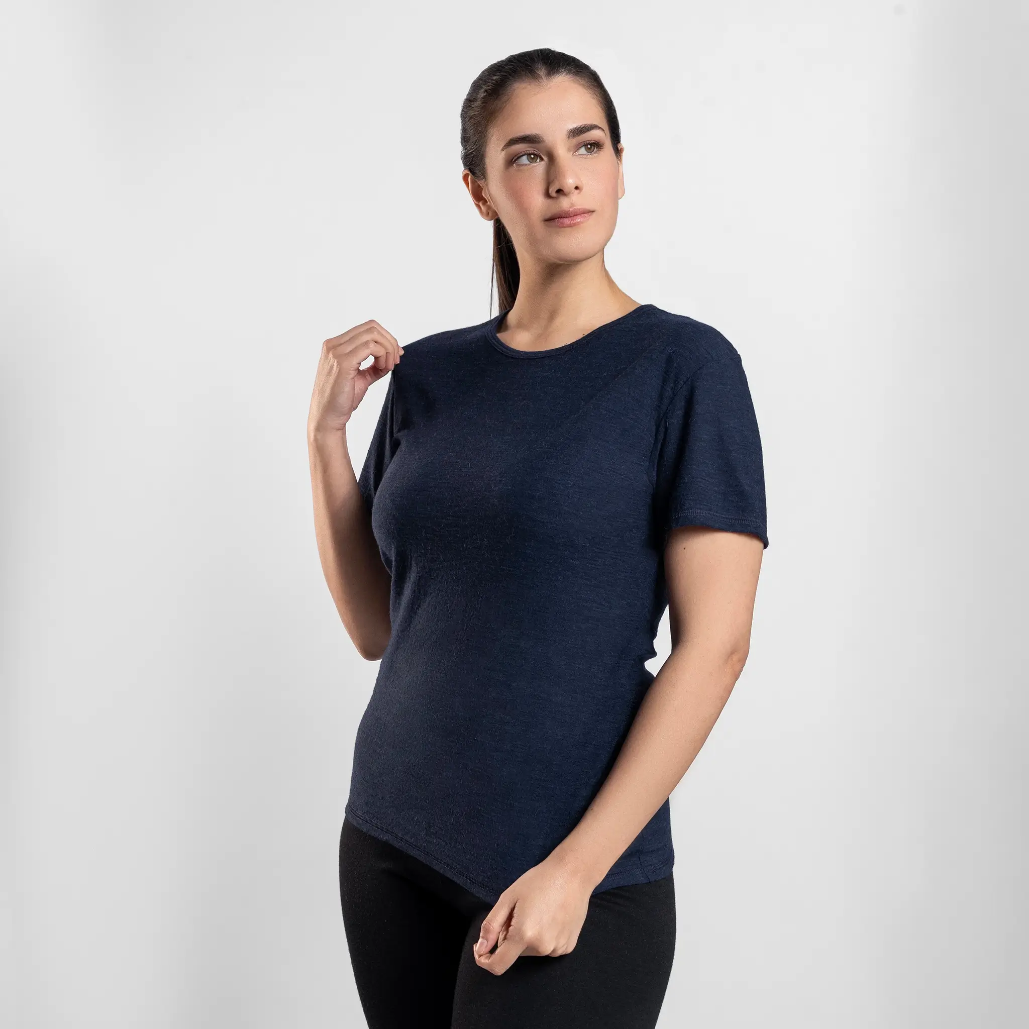 Women's Alpaca Wool Running T-Shirt: 160 Ultralight - Image 10