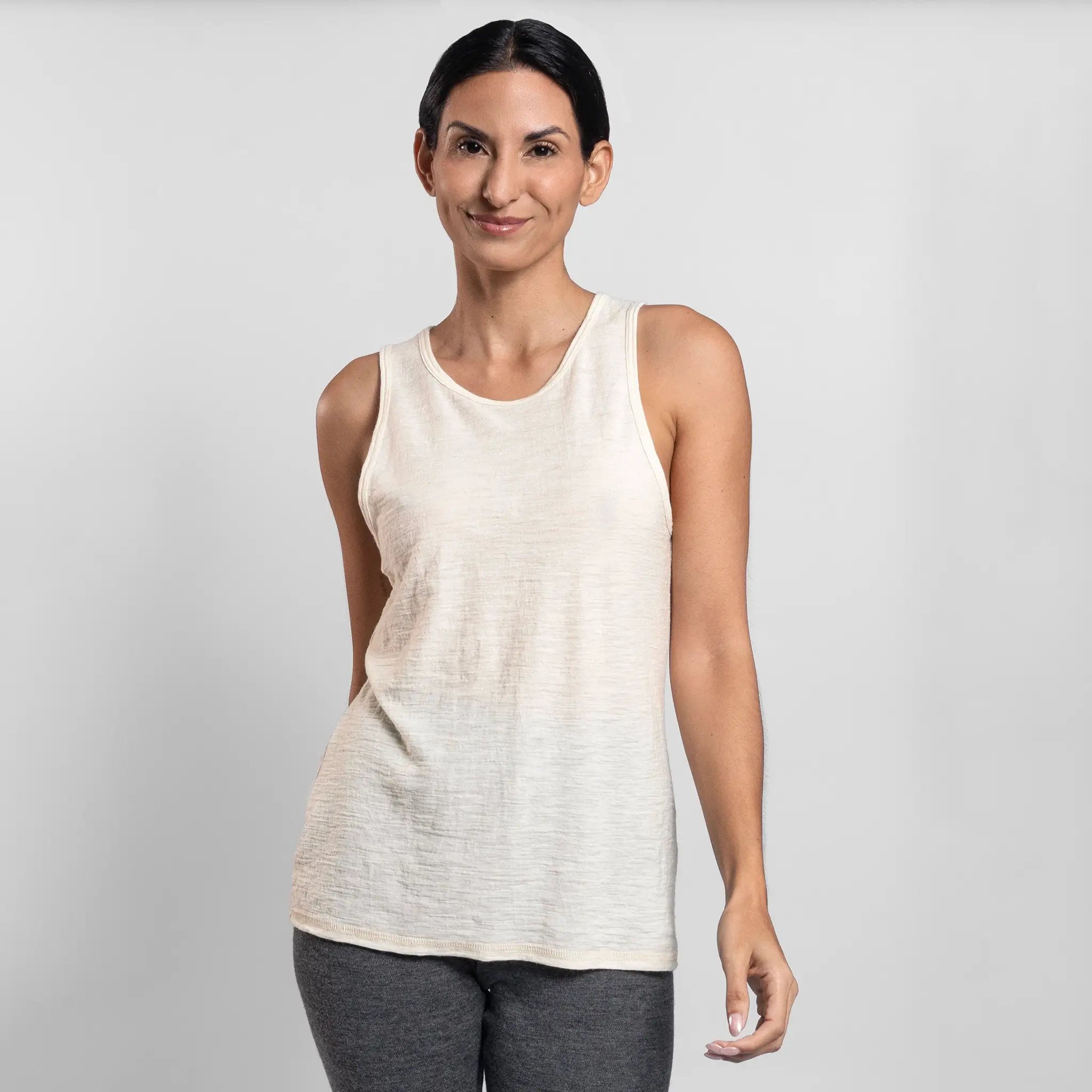 Women's Alpaca Wool Running Tank Top: 110 Featherweight - Image 5