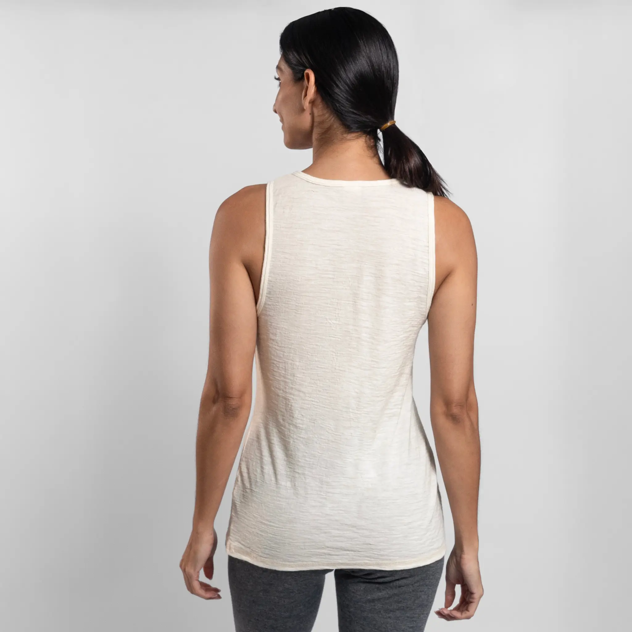 Women's Alpaca Wool Running Tank Top: 110 Featherweight - Image 7